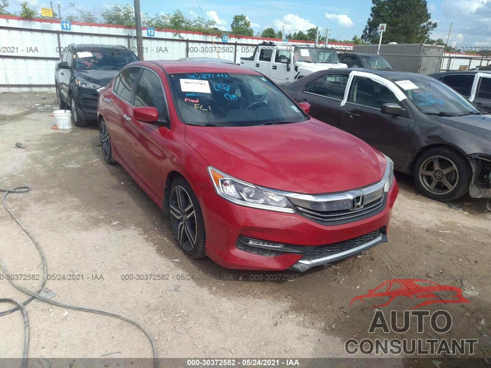 HONDA ACCORD SEDAN 2016 - 1HGCR2F54GA027130