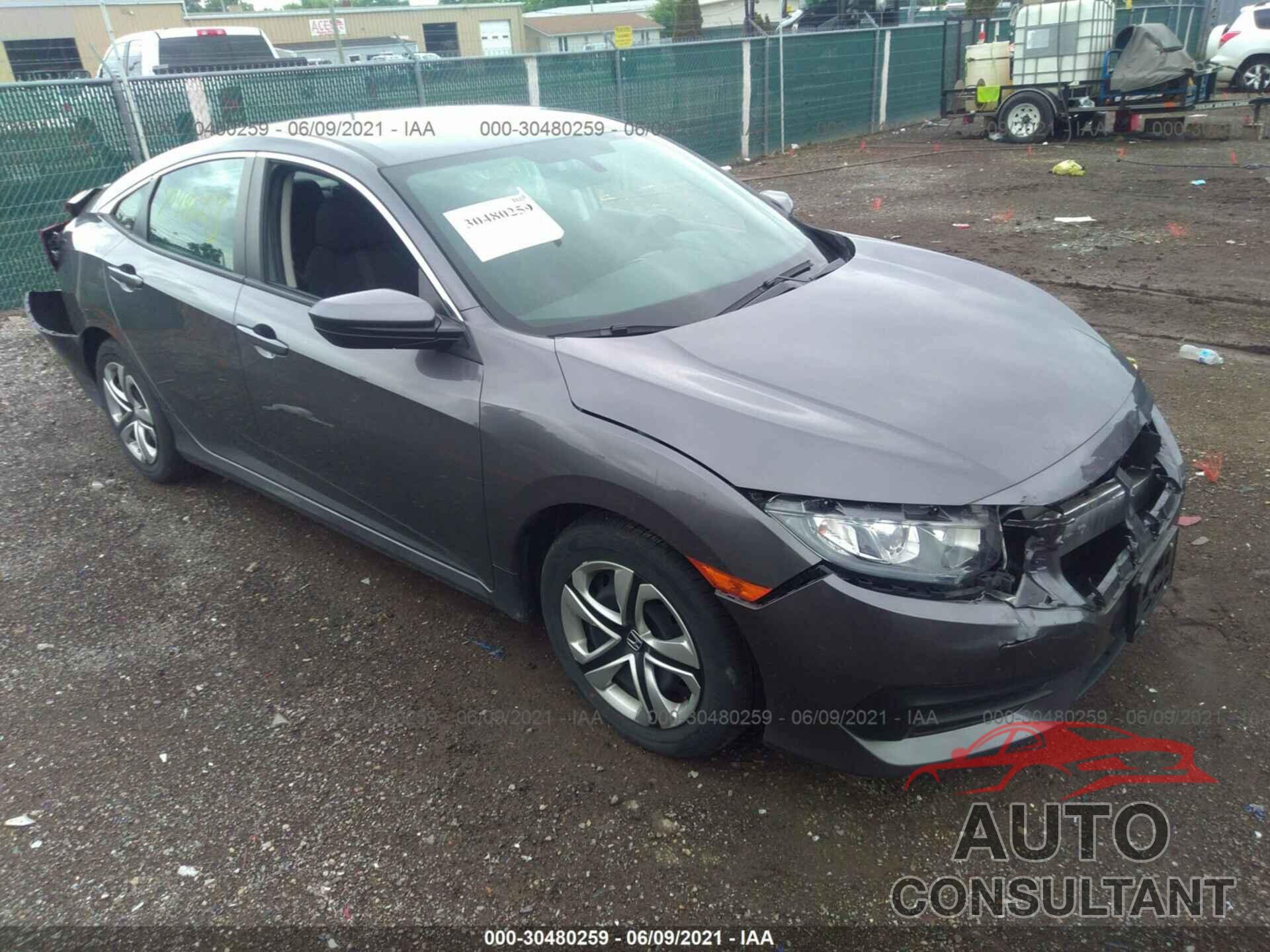 HONDA CIVIC SEDAN 2016 - 19XFC2F54GE031186