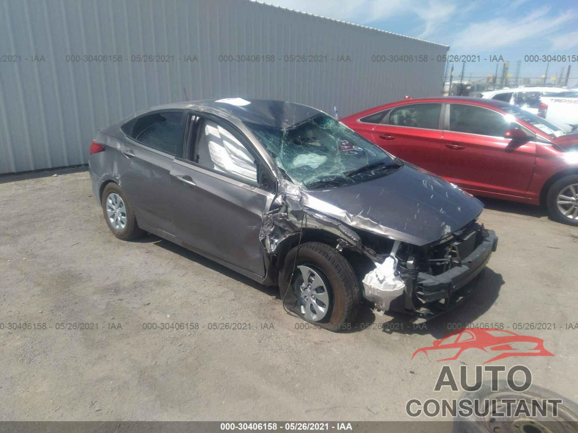 HYUNDAI ACCENT 2017 - KMHCT4AE4HU360815