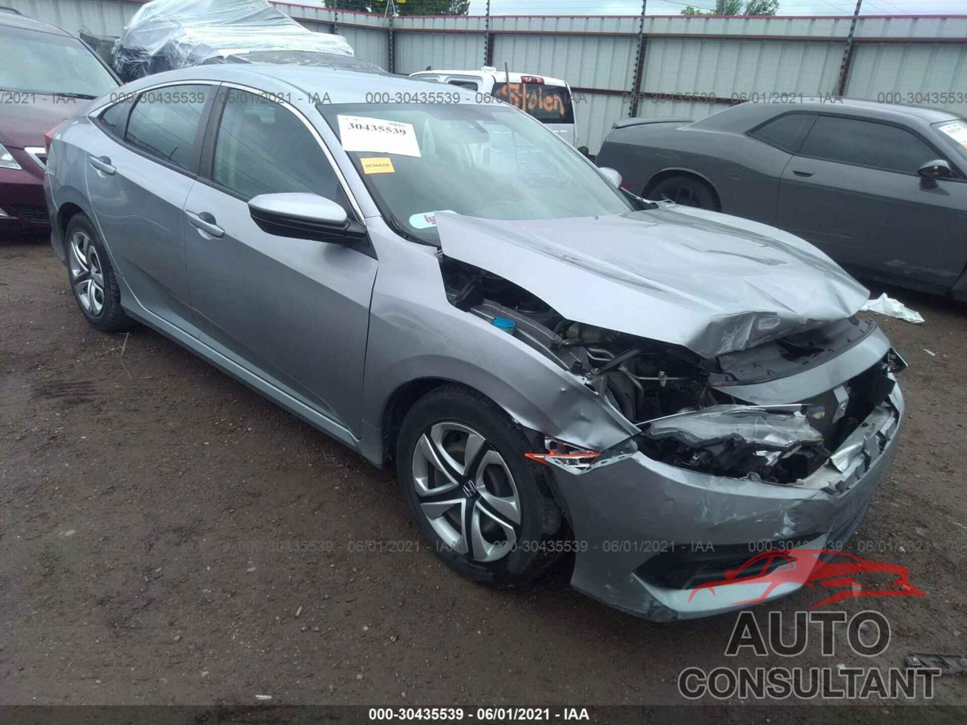 HONDA CIVIC SEDAN 2016 - 19XFC2F51GE060354