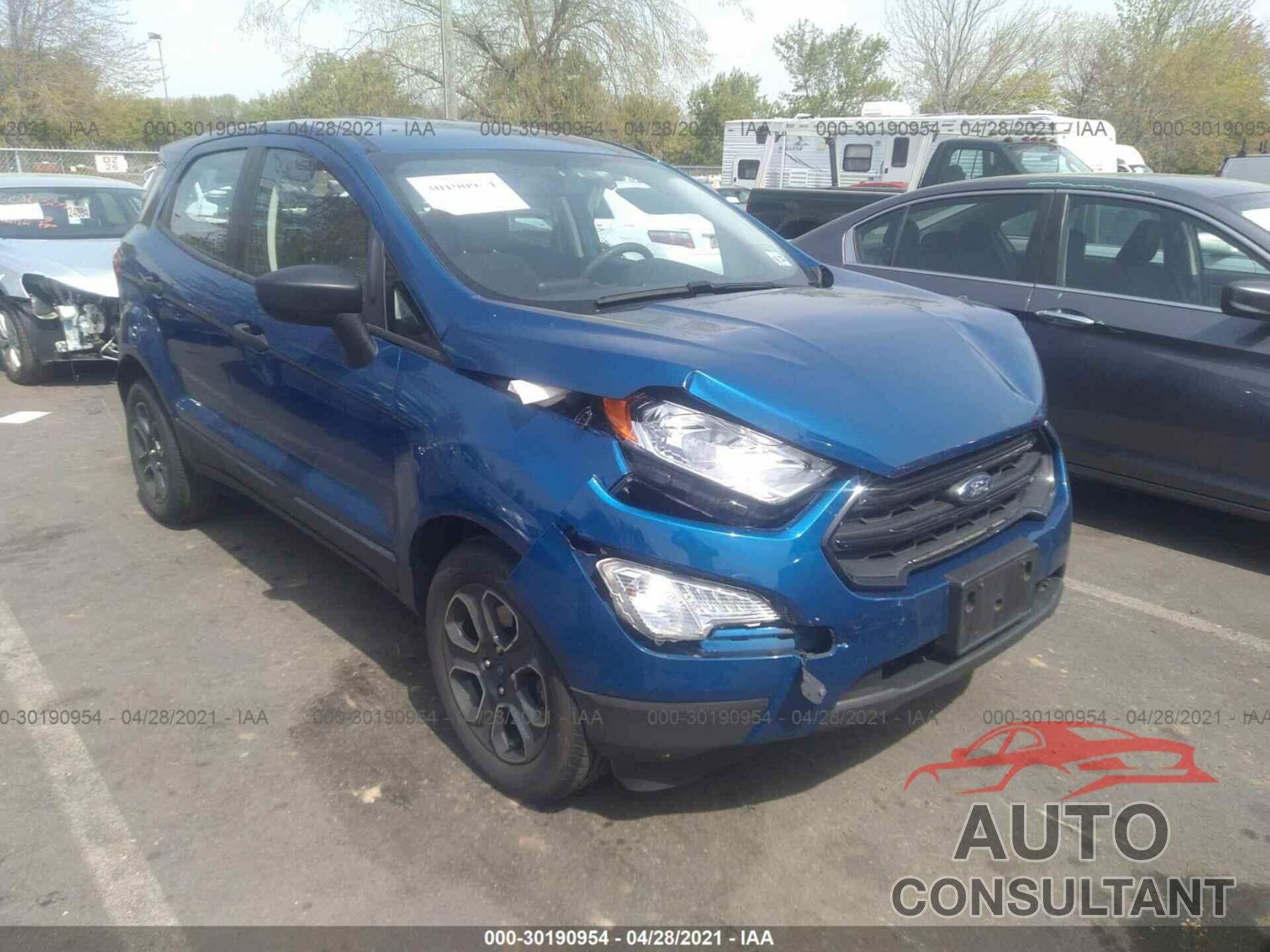 FORD ECOSPORT 2018 - MAJ3P1RE6JC241810