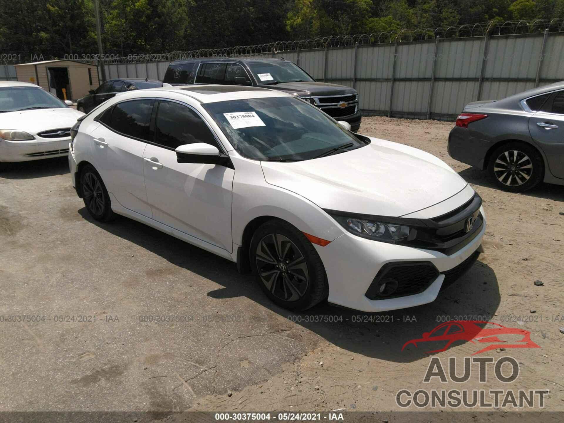 HONDA CIVIC HATCHBACK 2017 - SHHFK7H56HU226004