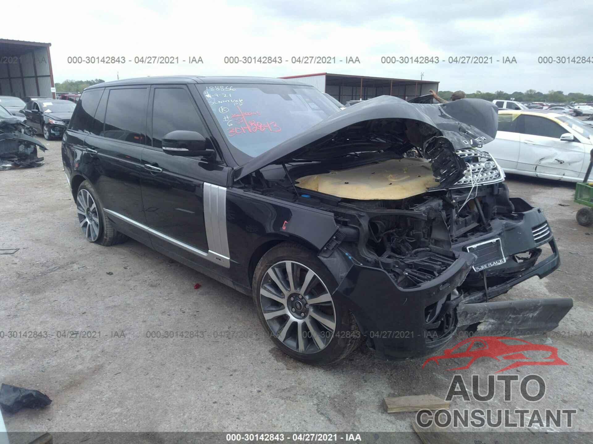 LAND ROVER RANGE ROVER 2016 - SALGV3EF8GA300963