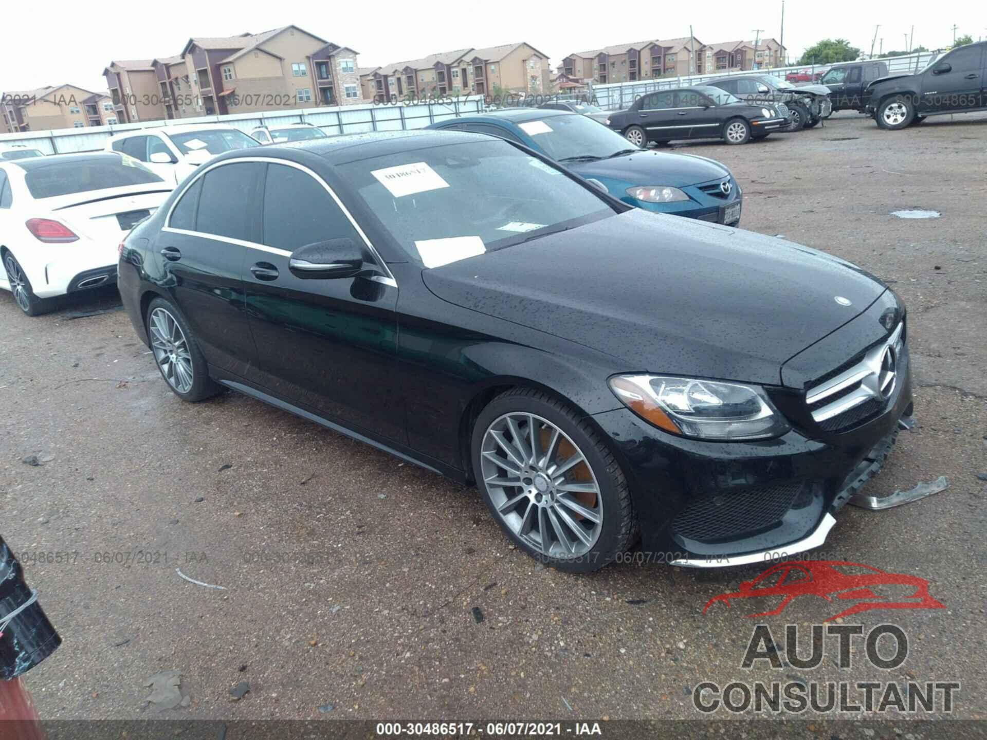 MERCEDES-BENZ C-CLASS 2016 - 55SWF4JB8GU120705