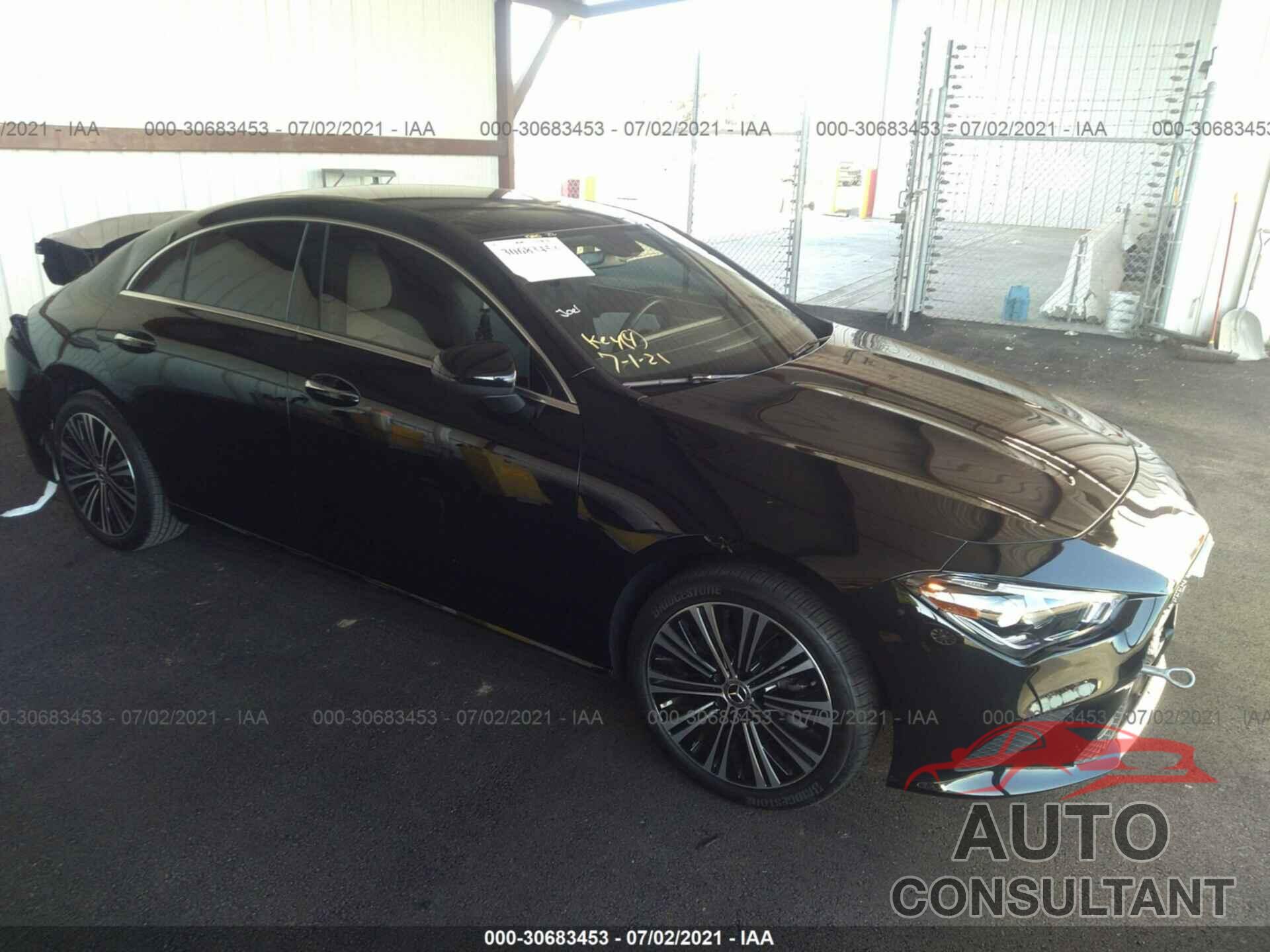MERCEDES-BENZ CLA 2021 - W1K5J4GB3MN165041