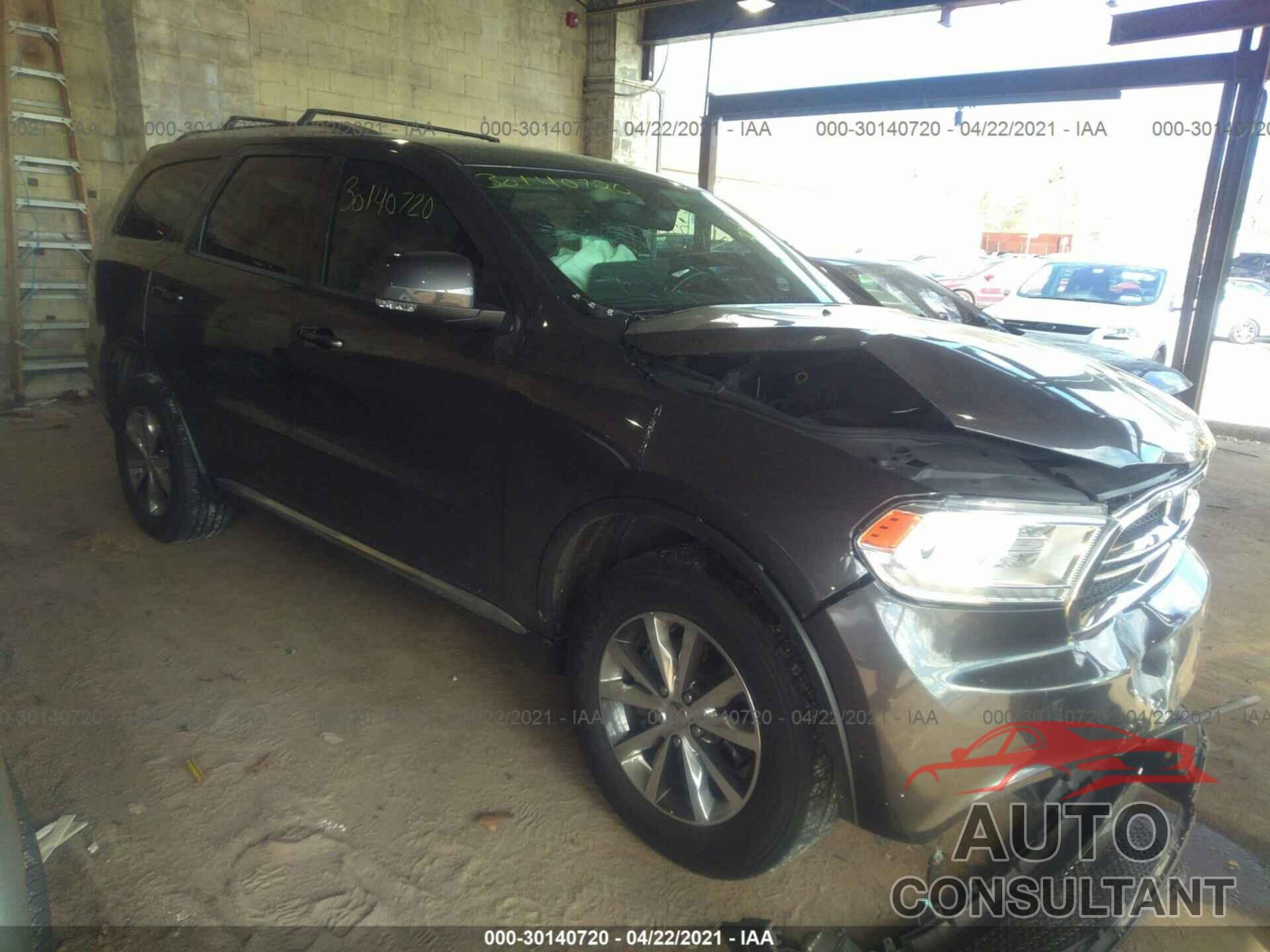 DODGE DURANGO 2016 - 1C4RDJDG9GC387410