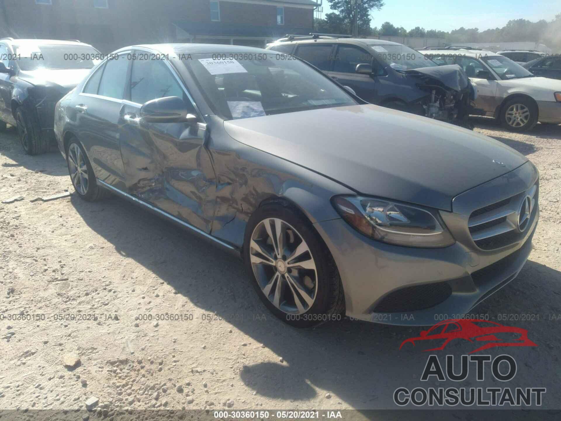 MERCEDES-BENZ C-CLASS 2016 - WDDWF4JB8GR154533