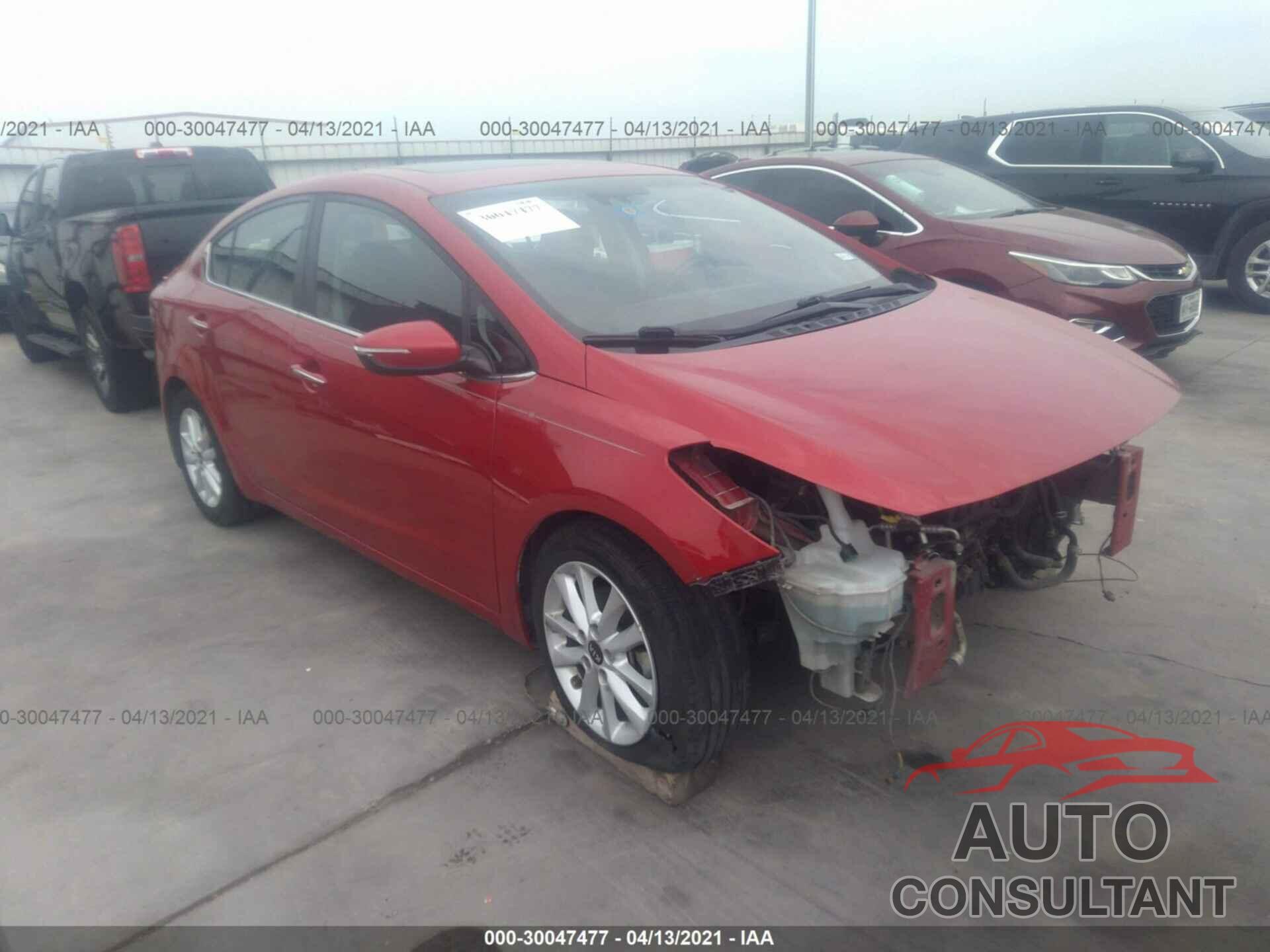 KIA FORTE 2017 - 3KPFL4A73HE042556