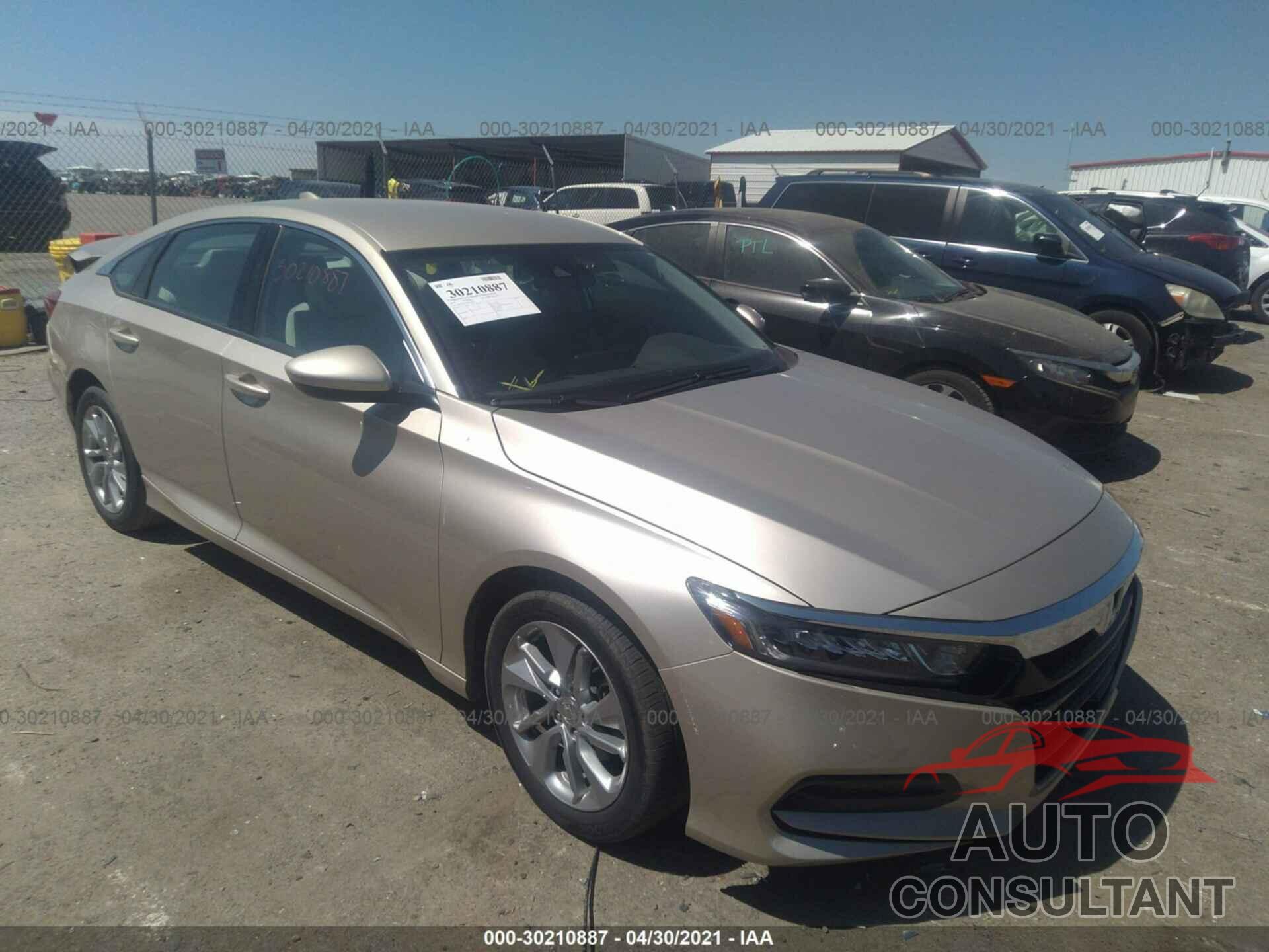 HONDA ACCORD SEDAN 2018 - 1HGCV1F19JA012410