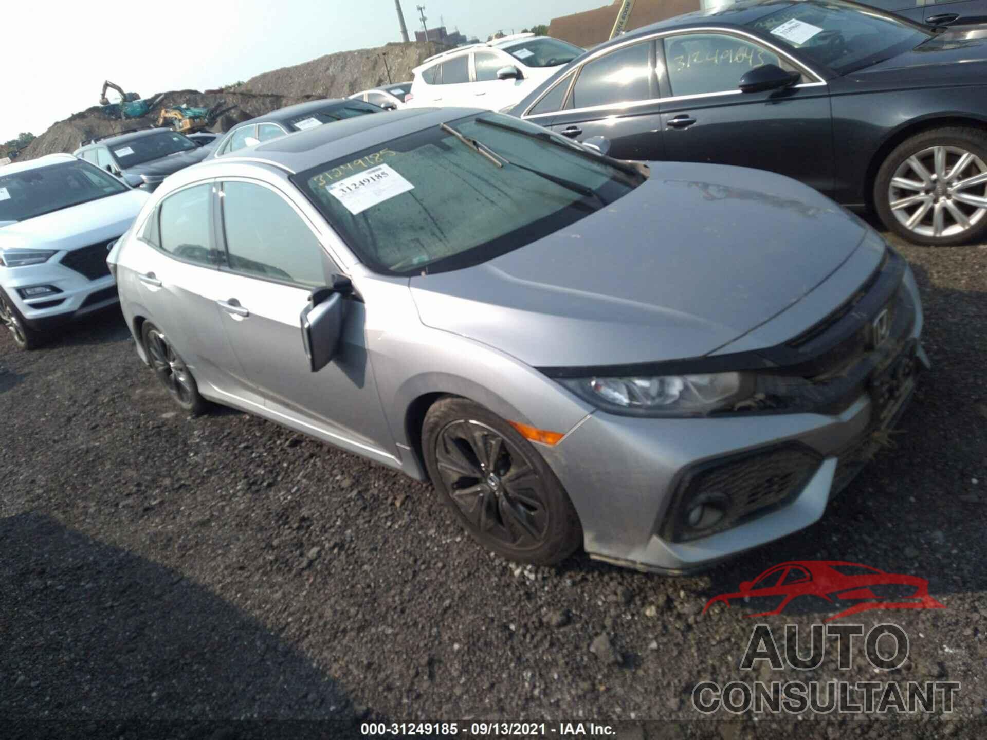 HONDA CIVIC HATCHBACK 2018 - SHHFK7H51JU420056