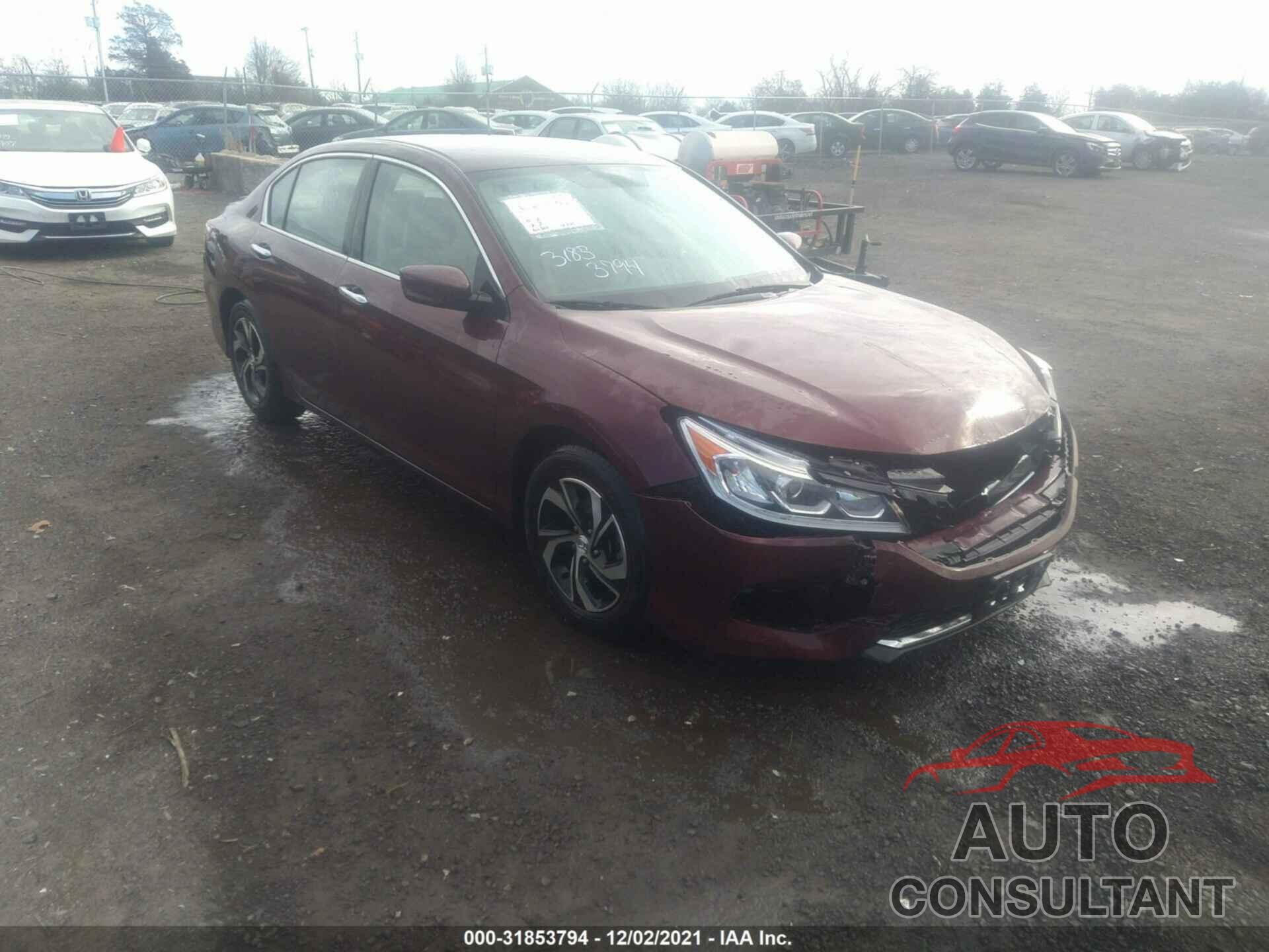 HONDA ACCORD SEDAN 2016 - 1HGCR2F34GA230405