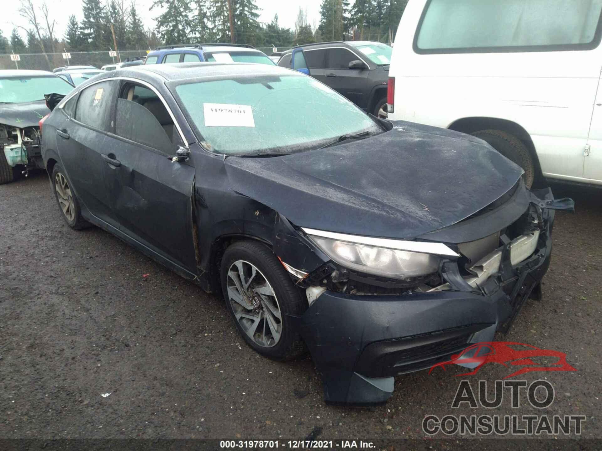 HONDA CIVIC SEDAN 2016 - 19XFC2F77GE231397