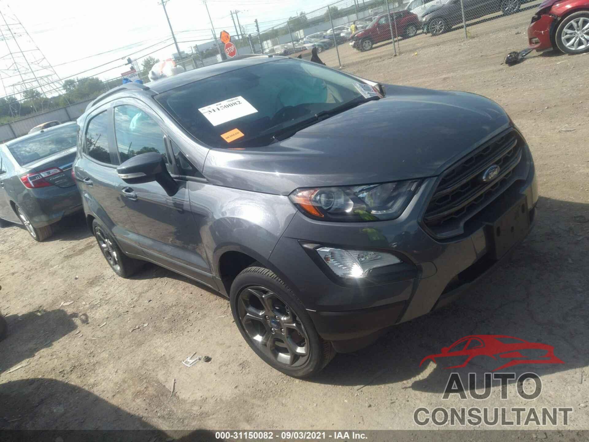 FORD ECOSPORT 2018 - MAJ6P1CL2JC243607