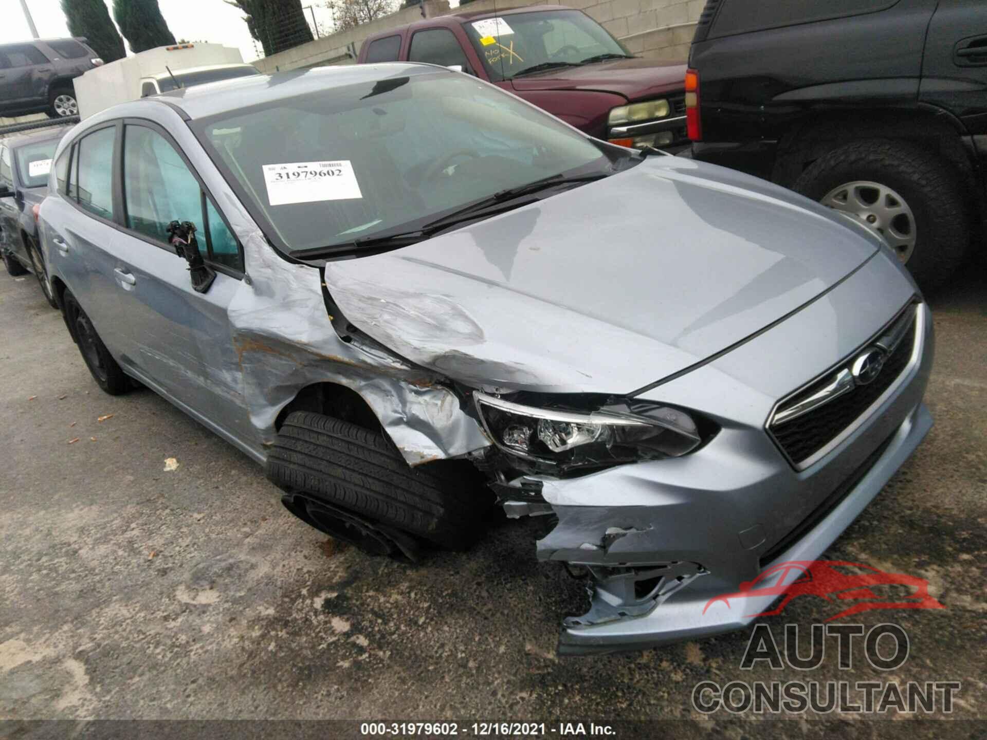 SUBARU IMPREZA 2019 - 4S3GTAA61K1743553