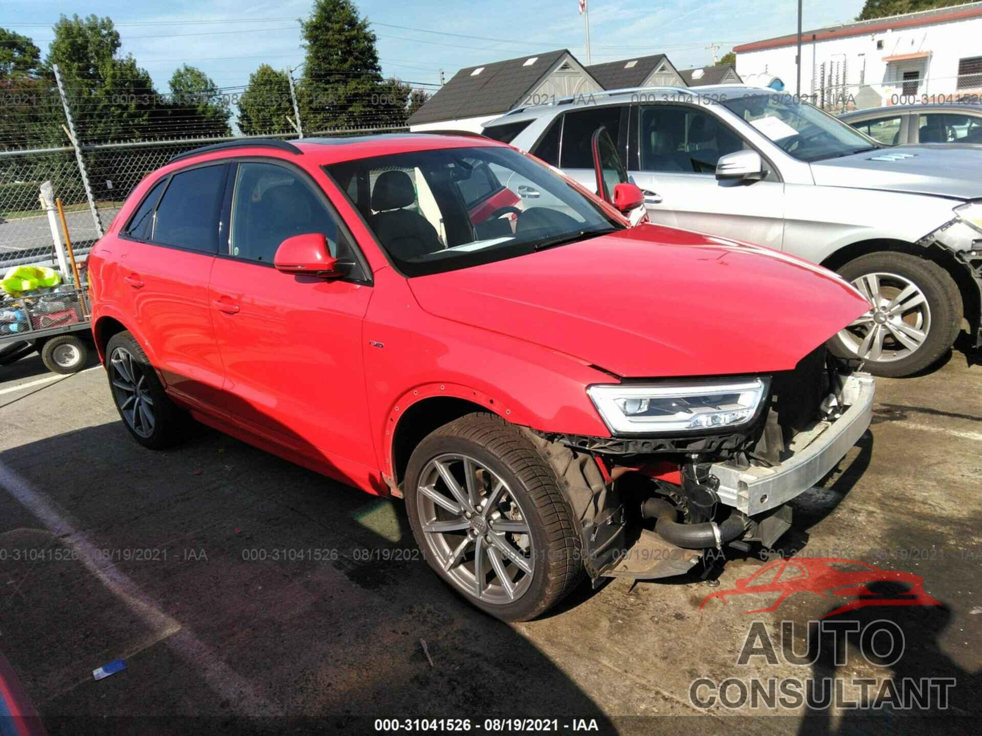 AUDI Q3 2018 - WA1JCCFS6JR014868