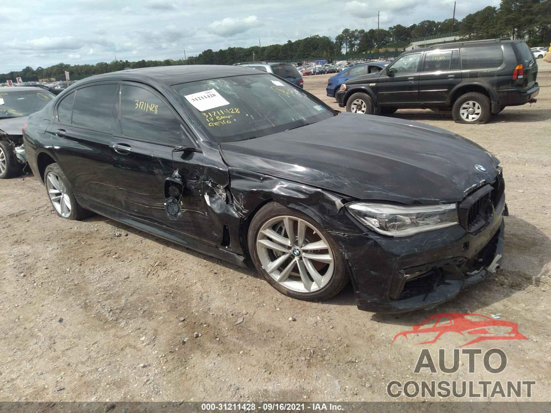 BMW 7 SERIES 2017 - WBA7F2C58HG421688