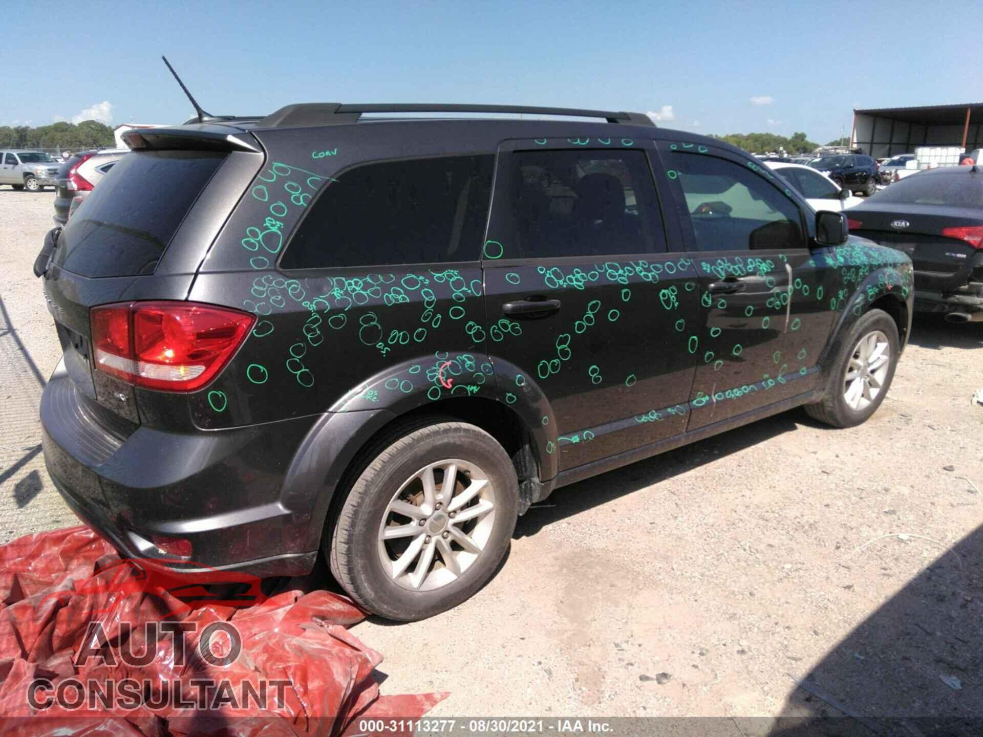 DODGE JOURNEY 2017 - 3C4PDCBB5HT508000