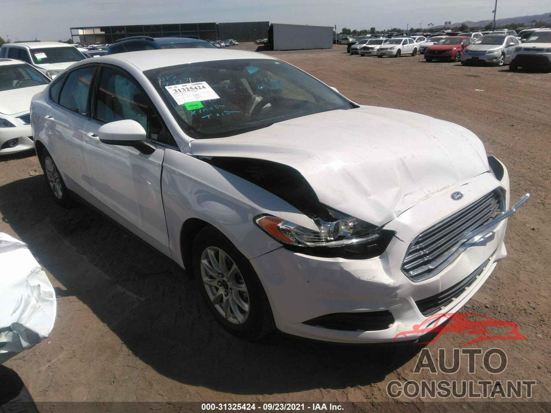 FORD FUSION 2016 - 3FA6P0G72GR305590