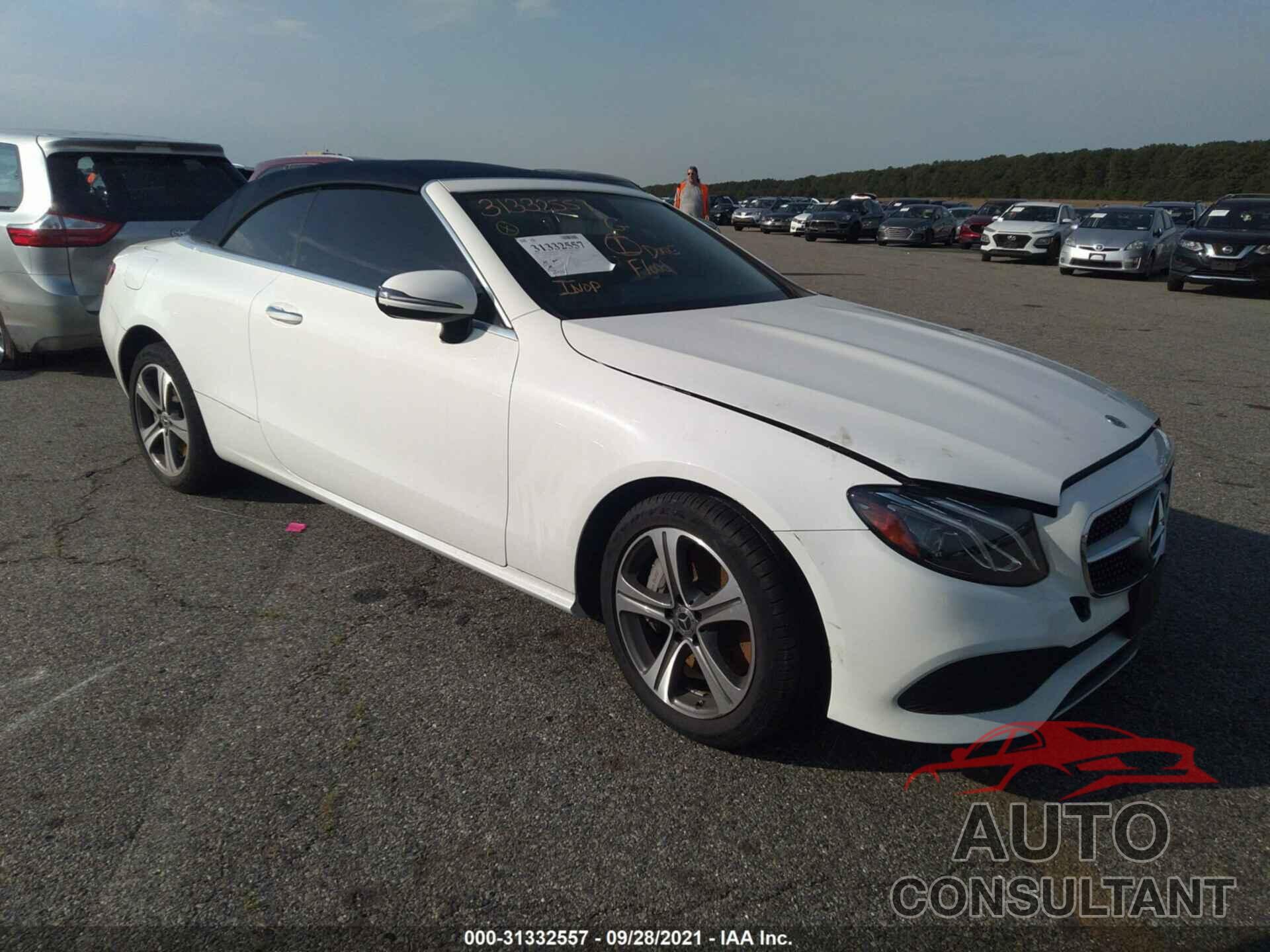 MERCEDES-BENZ E-CLASS 2019 - WDD1K6JB7KF108221