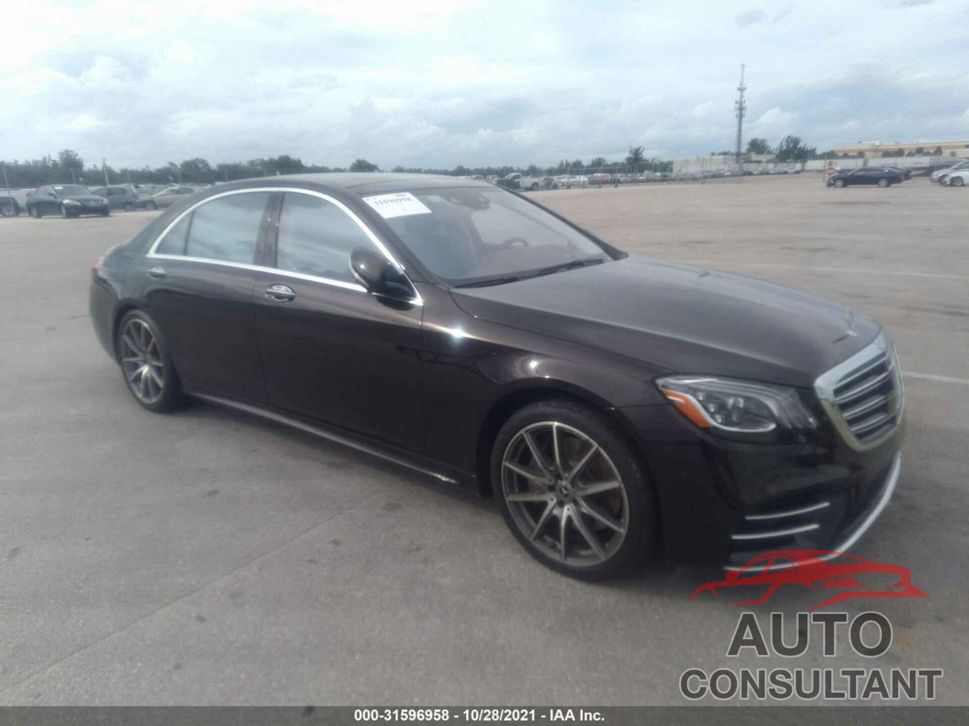 MERCEDES-BENZ S-CLASS 2018 - WDDUG8DB7JA418919