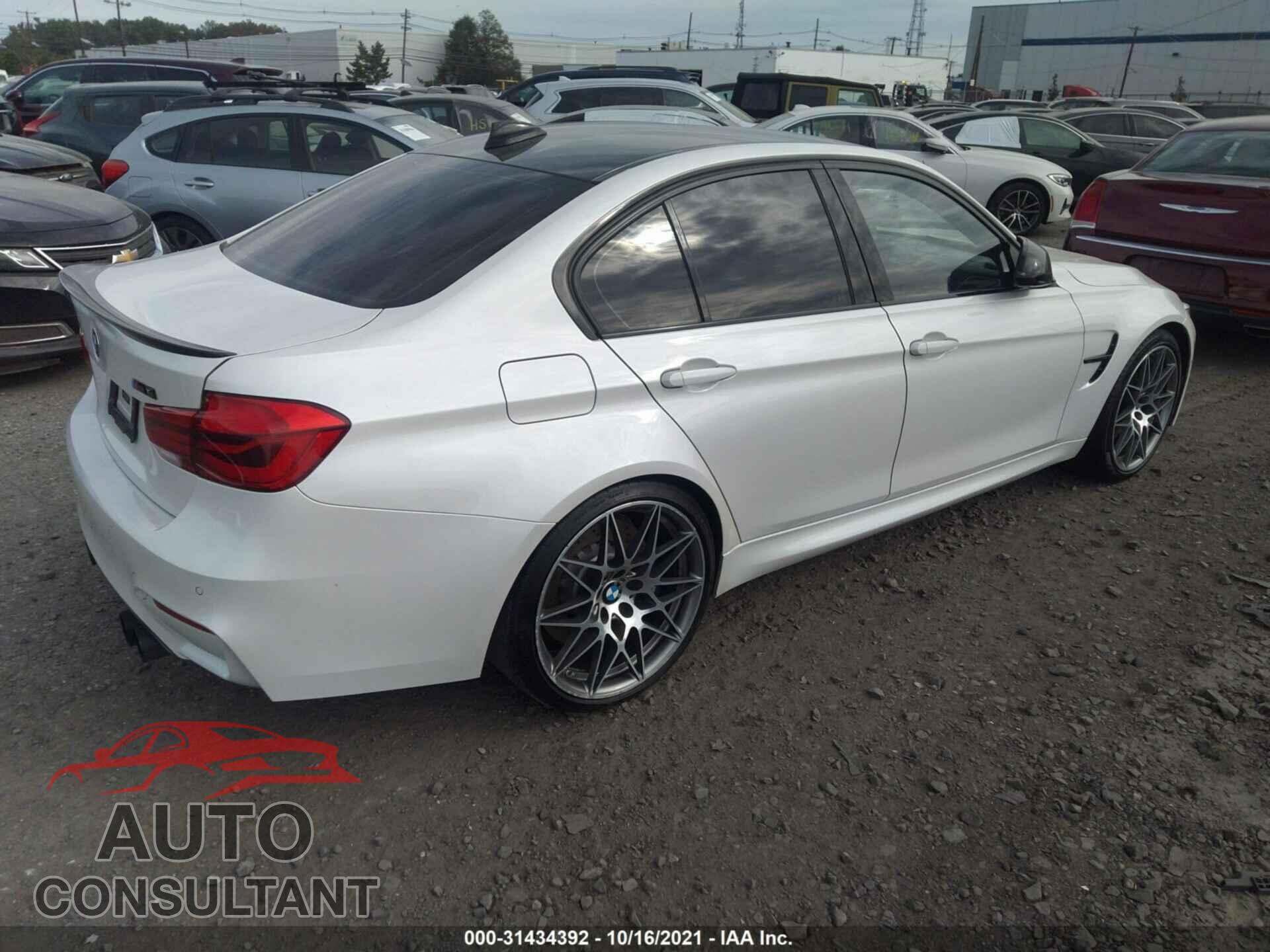 BMW M3 2017 - WBS8M9C53H5G84345