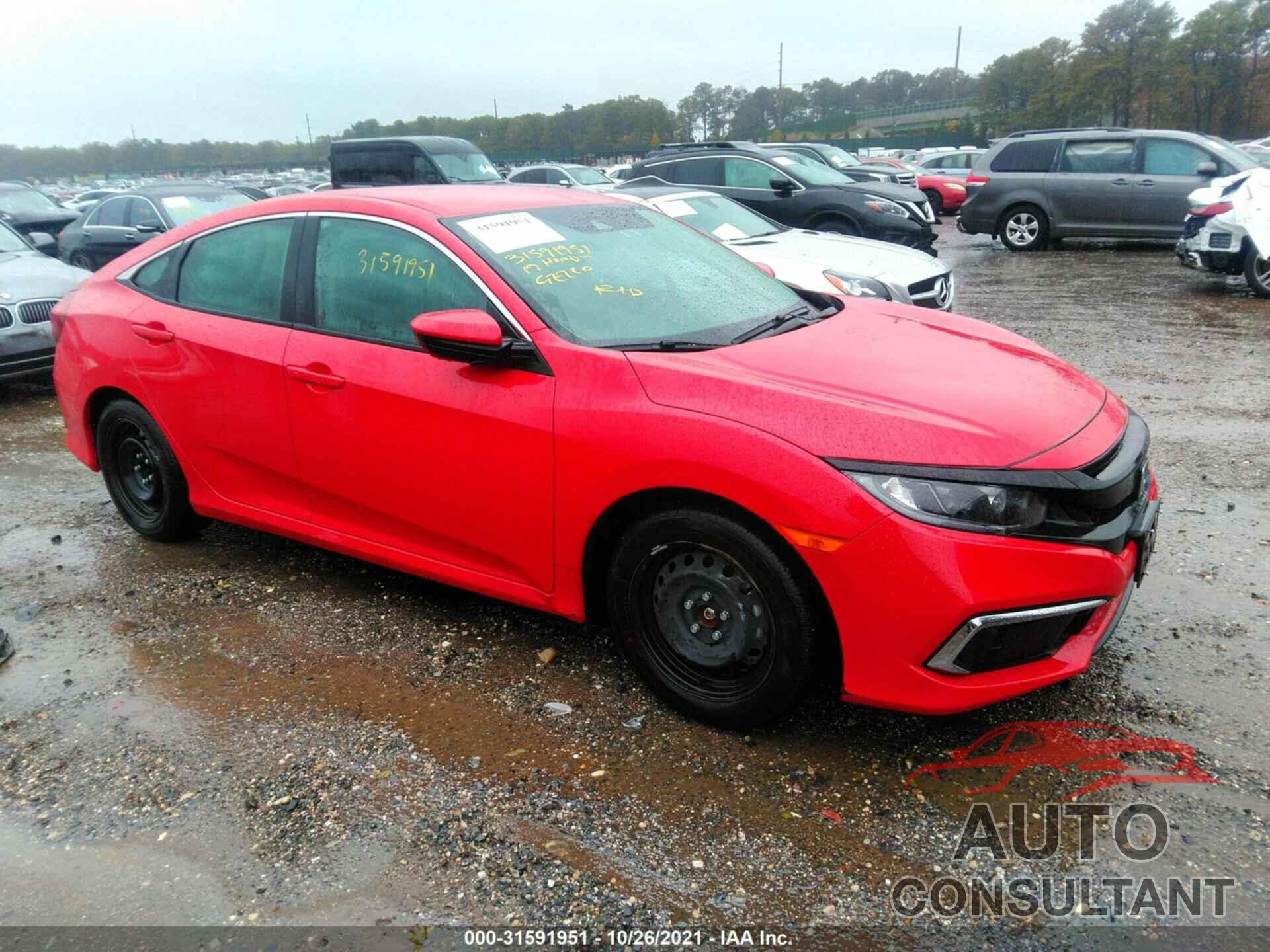 HONDA CIVIC SEDAN 2019 - 2HGFC2F61KH592338