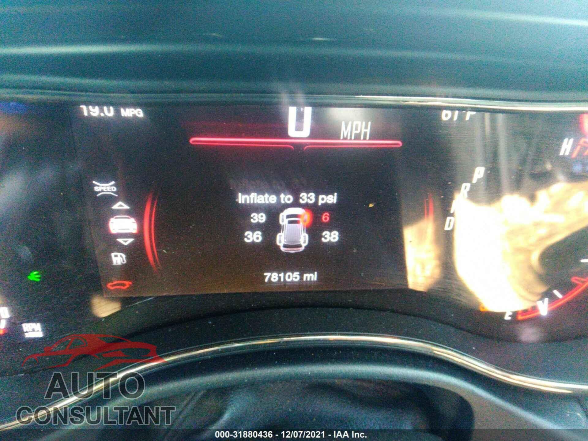 DODGE DURANGO 2018 - 1C4RDJDG1JC160588