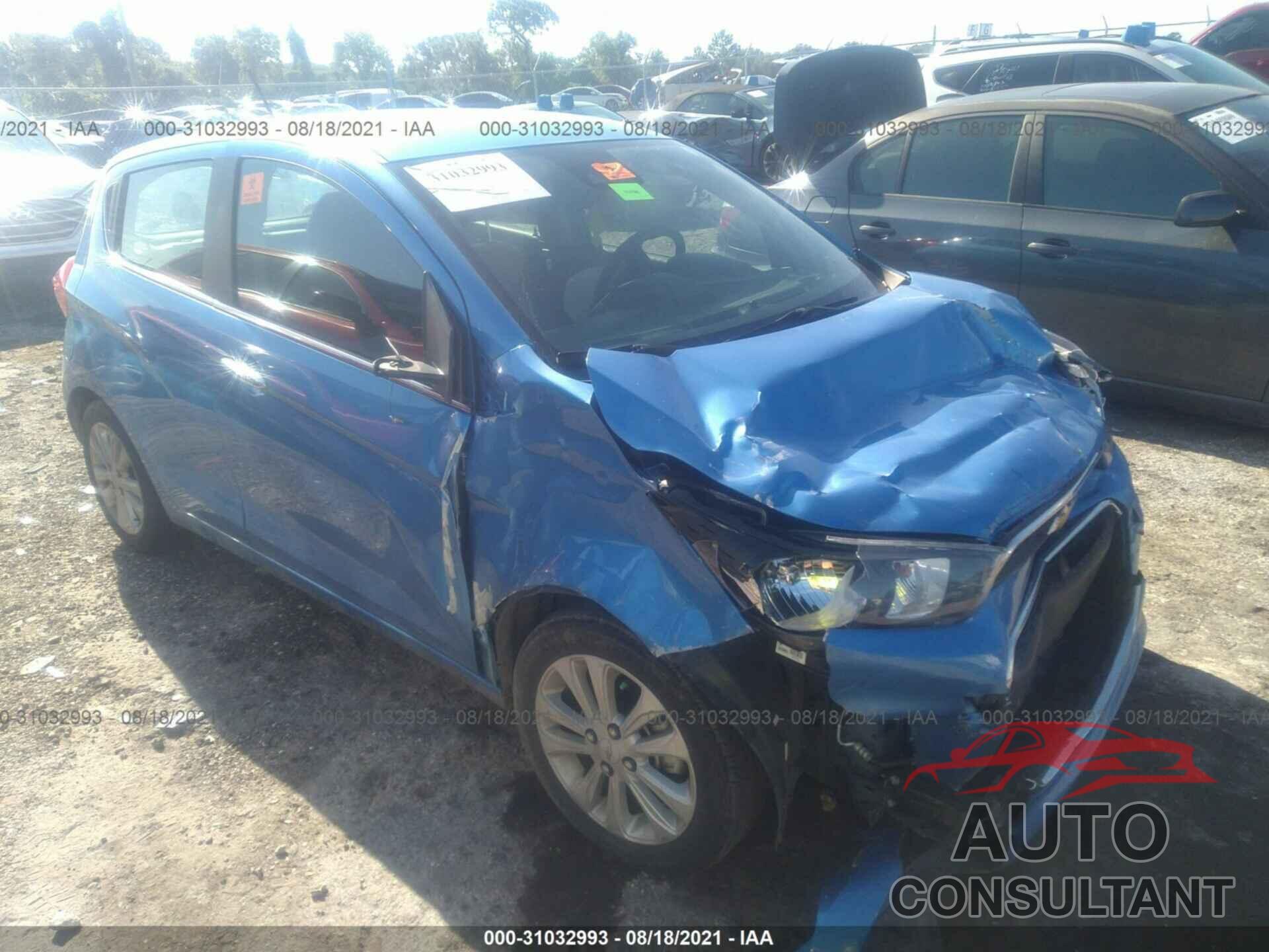 CHEVROLET SPARK 2016 - KL8CF6SA7GC565433