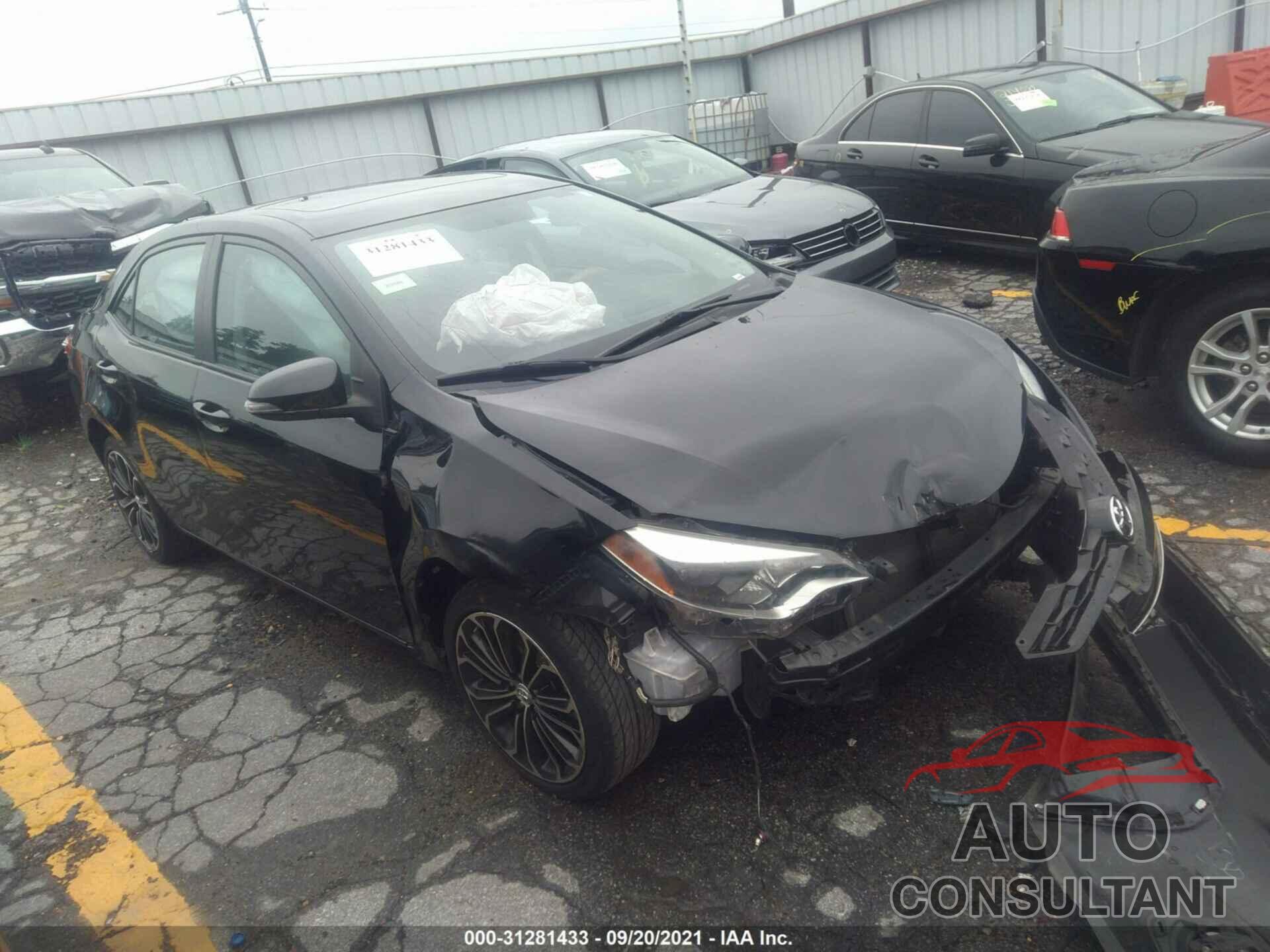 TOYOTA COROLLA 2016 - 2T1BURHE0GC712655
