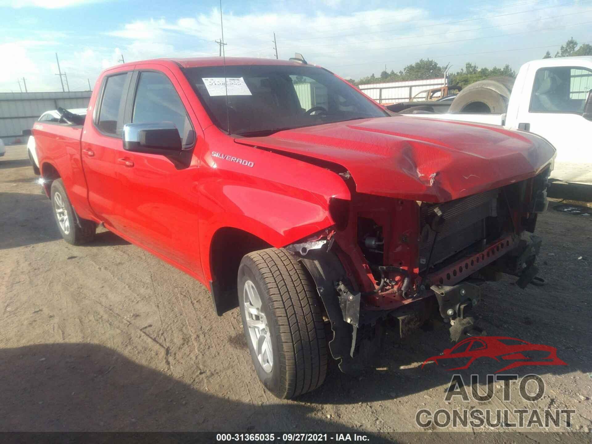 CHEVROLET SILVERADO 1500 2020 - 1GCRYDED1LZ173805