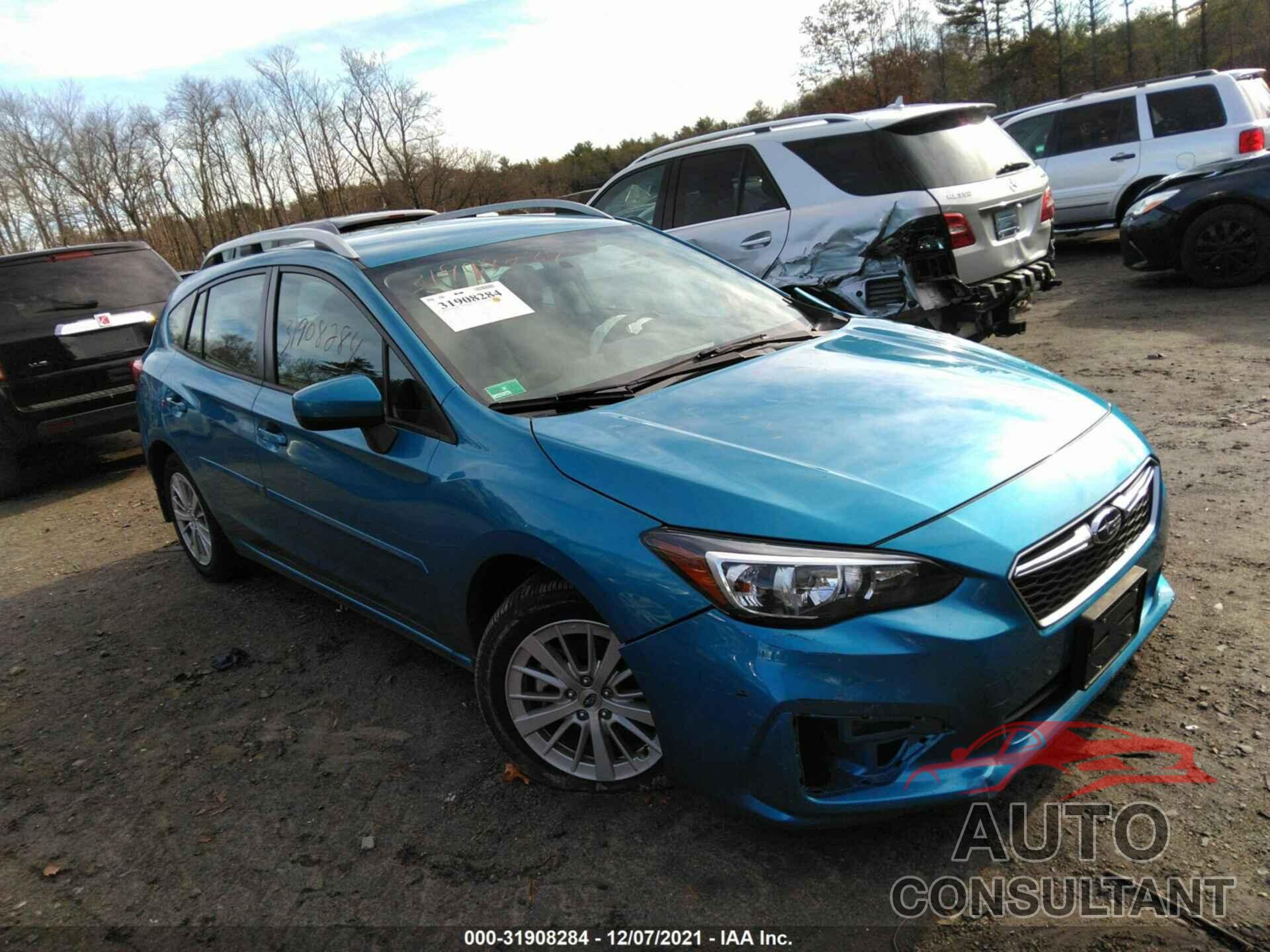 SUBARU IMPREZA 2017 - 4S3GTAB69H3728164
