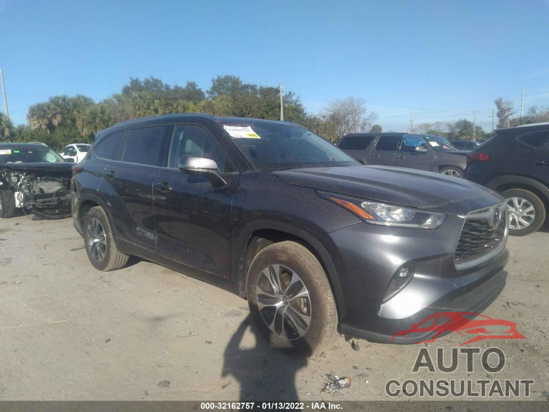 TOYOTA HIGHLANDER 2020 - 5TDGZRAH5LS023918