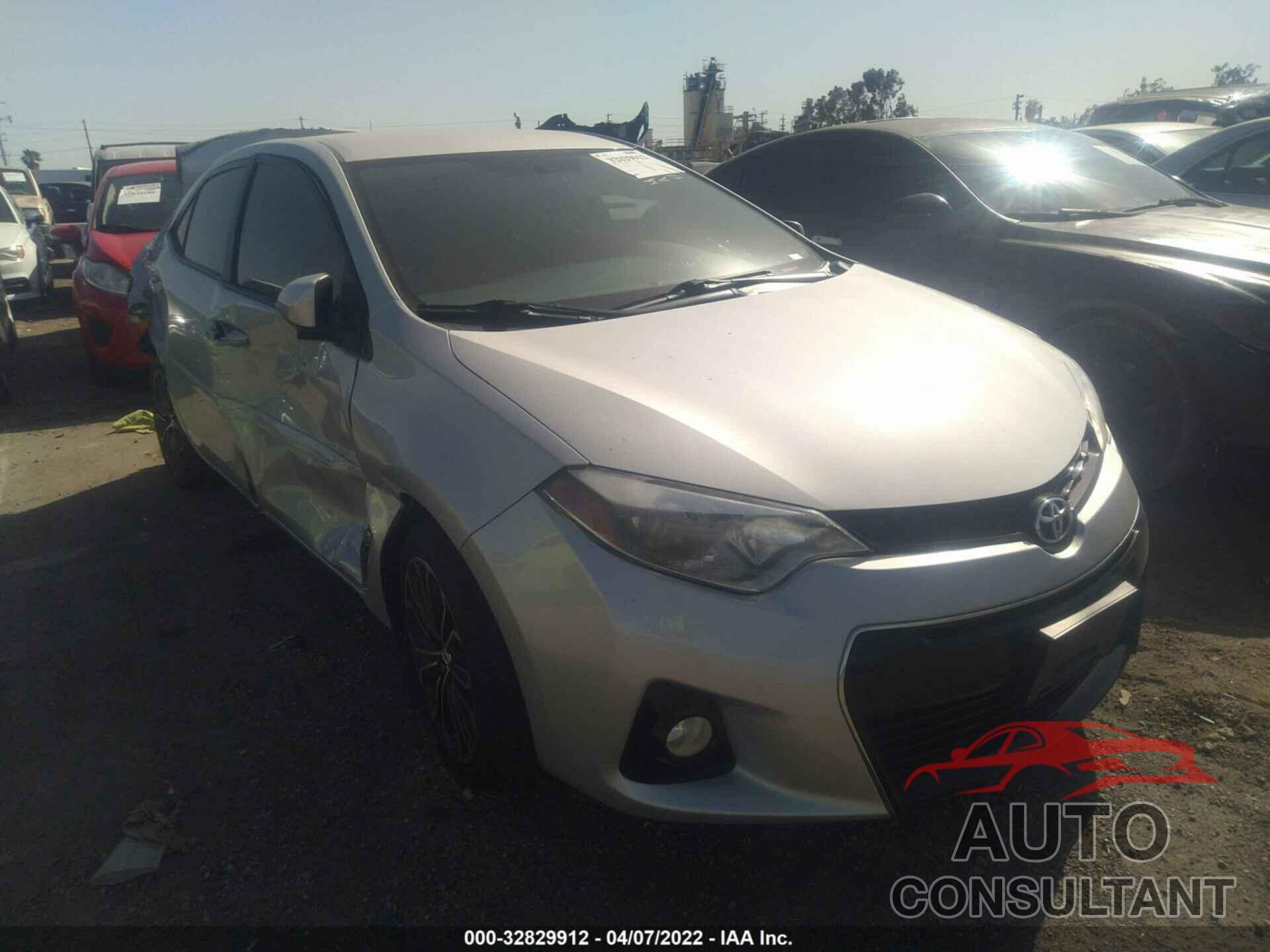 TOYOTA COROLLA 2016 - 5YFBURHE5GP432407