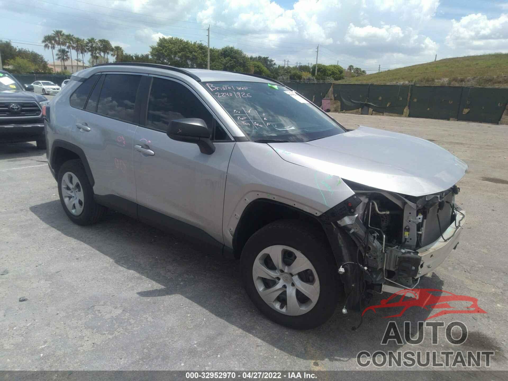 TOYOTA RAV4 2020 - 2T3H1RFV6LC077142