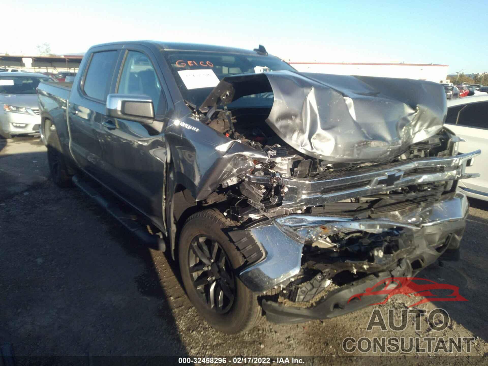 CHEVROLET SILVERADO 1500 2021 - 3GCPWCET1MG315795