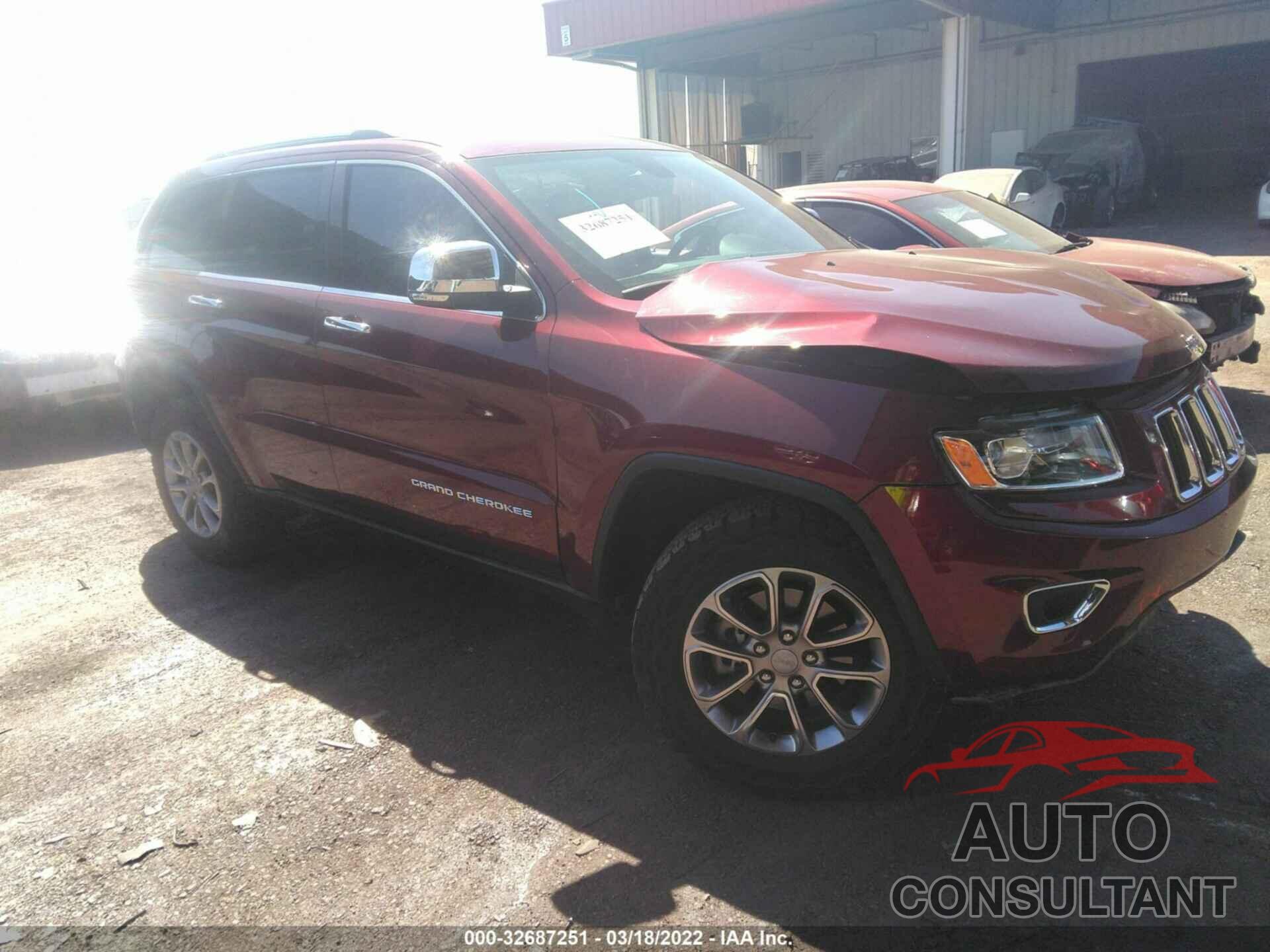 JEEP GRAND CHEROKEE 2016 - 1C4RJFBG7GC495906