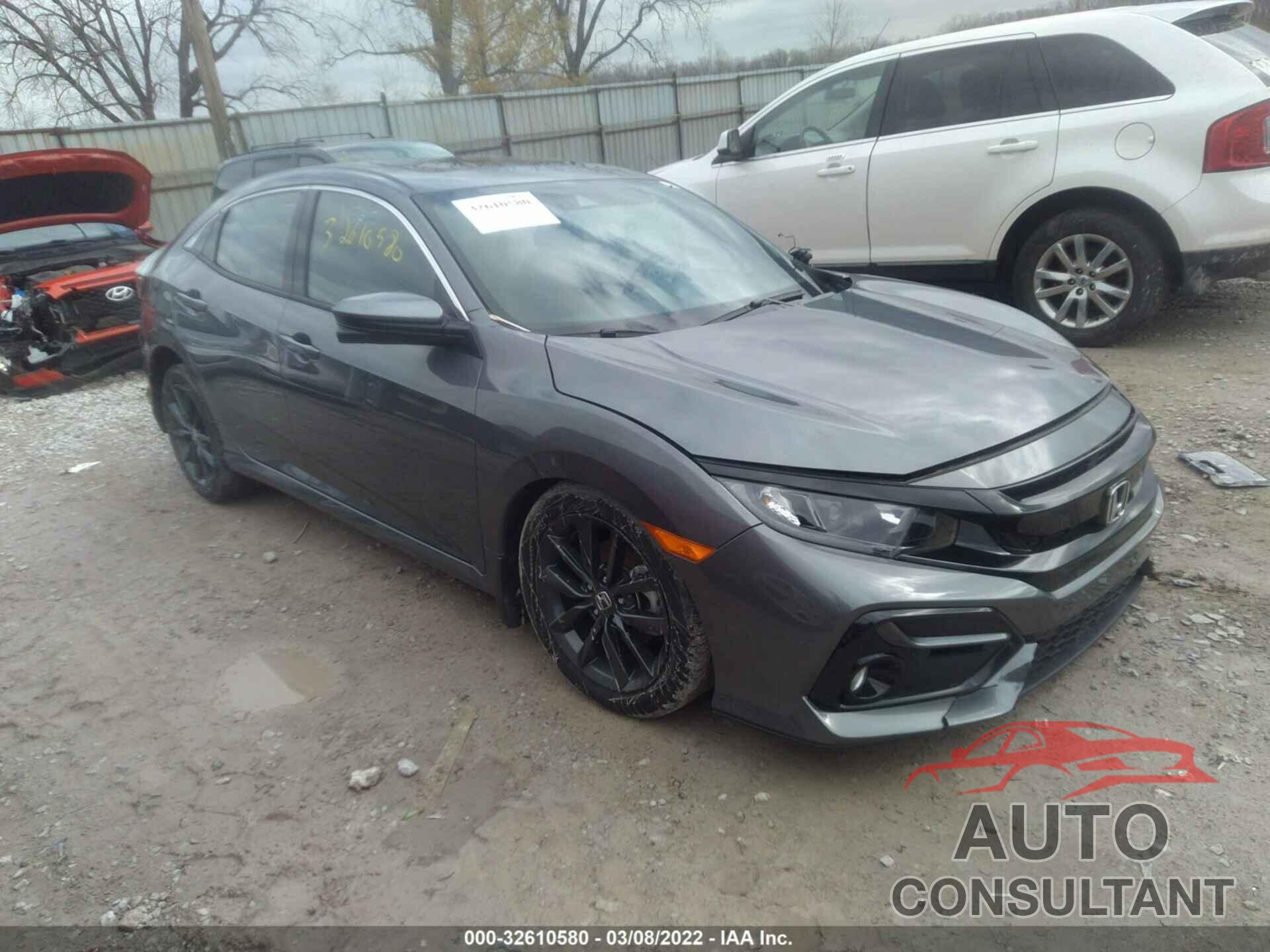 HONDA CIVIC HATCHBACK 2021 - SHHFK7H67MU203219