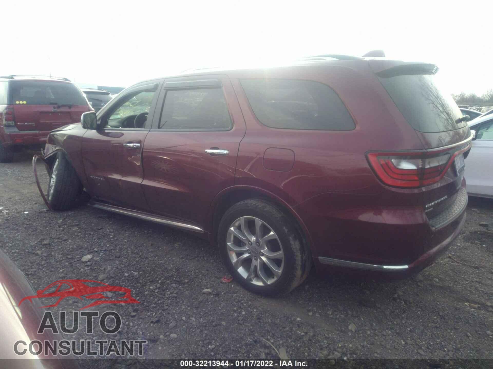 DODGE DURANGO 2017 - 1C4SDJET7HC771216