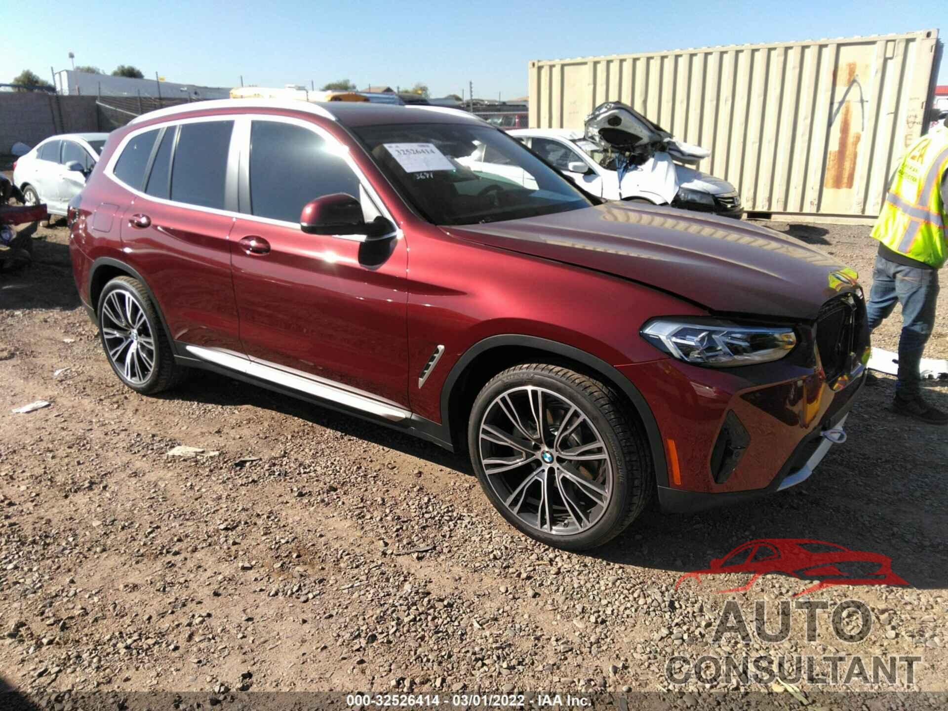 BMW X3 2022 - 5UX53DP07N9K73691