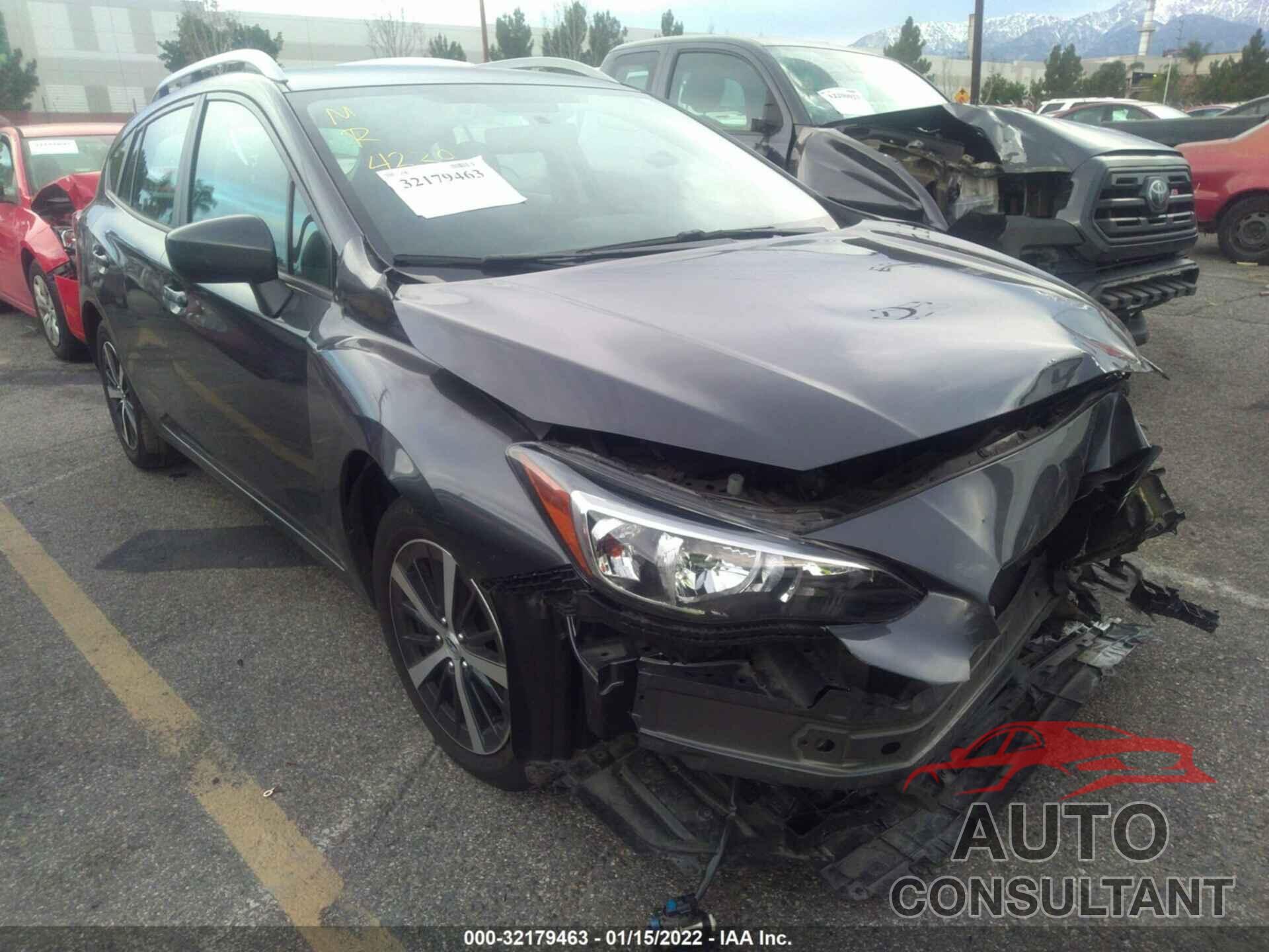 SUBARU IMPREZA 2019 - 4S3GTAD66K3702576