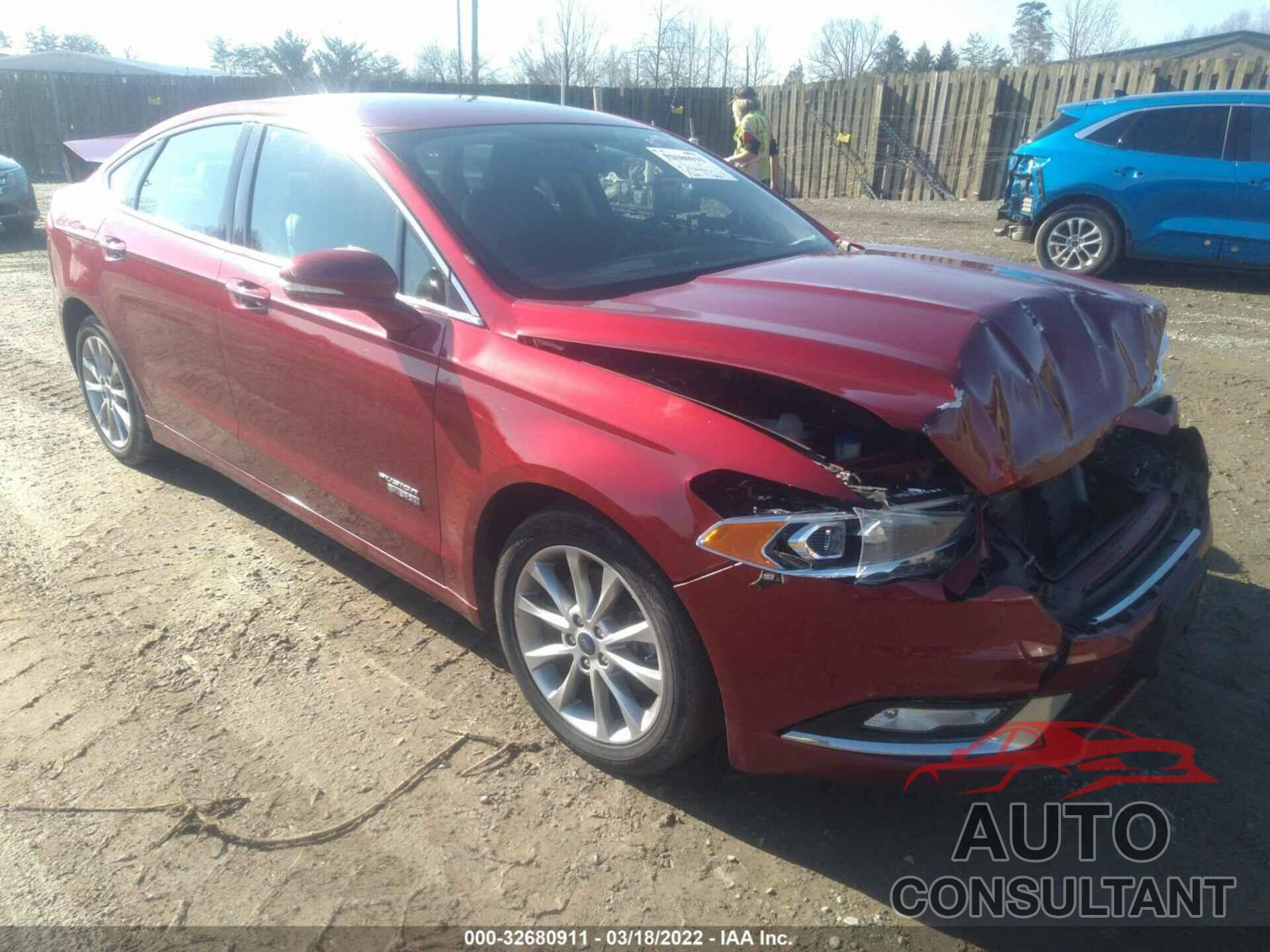 FORD FUSION ENERGI 2017 - 3FA6P0PU4HR362607