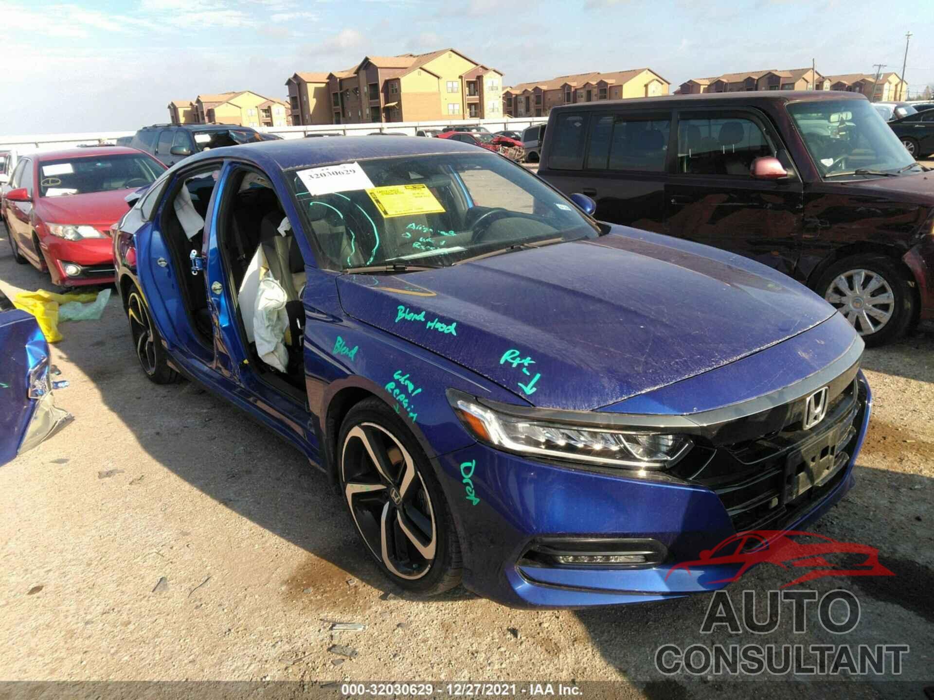 HONDA ACCORD SEDAN 2019 - 1HGCV1F38KA170207