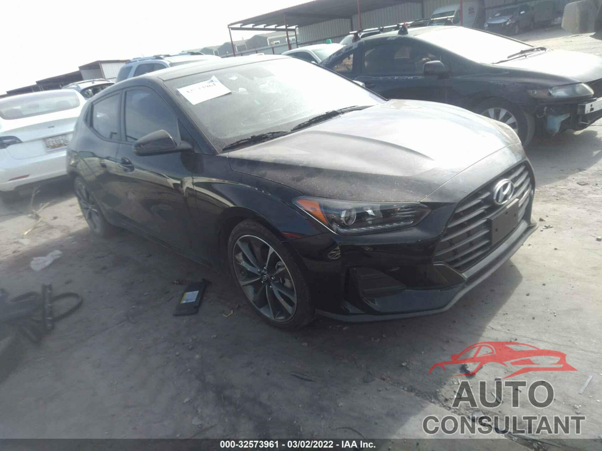 HYUNDAI VELOSTER 2019 - KMHTG6AFXKU007169