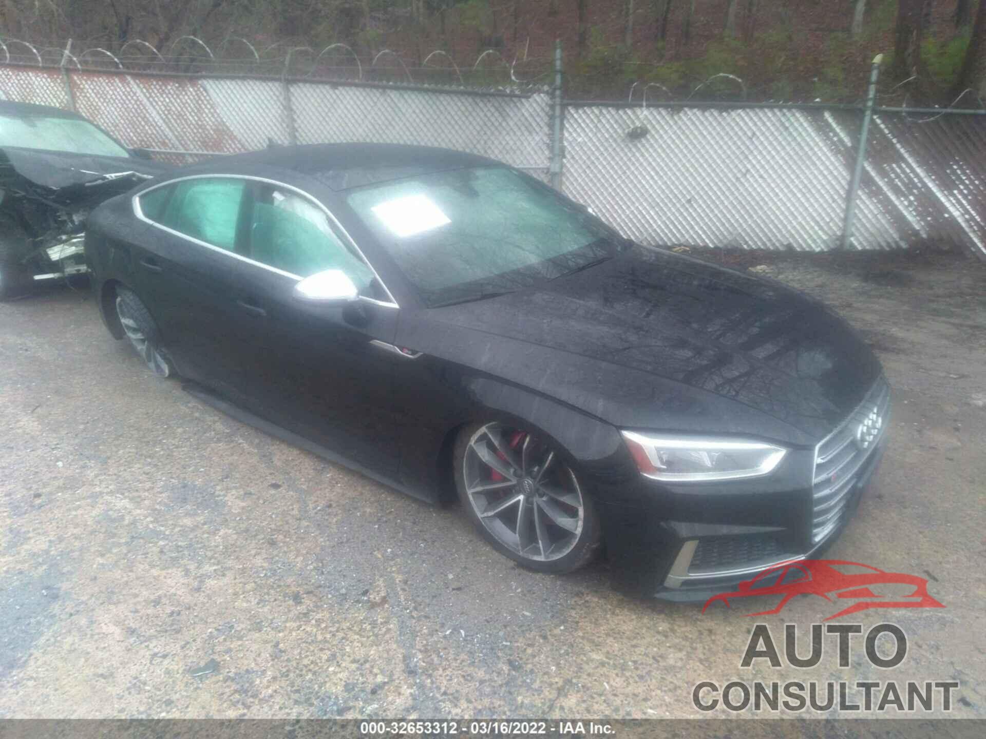 AUDI S5 SPORTBACK 2018 - WAUB4CF56JA036351