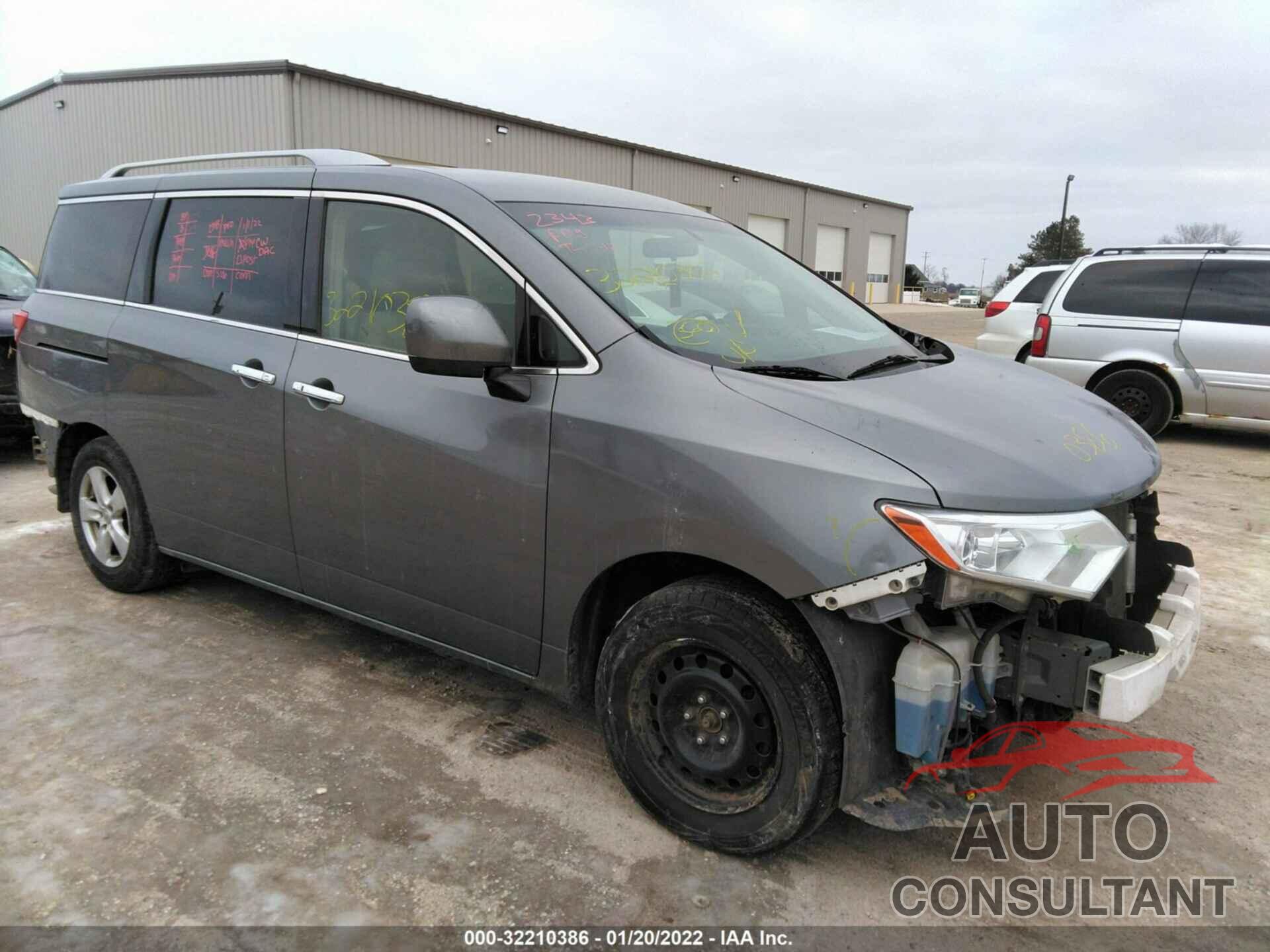 NISSAN QUEST 2016 - JN8AE2KP5G9156878