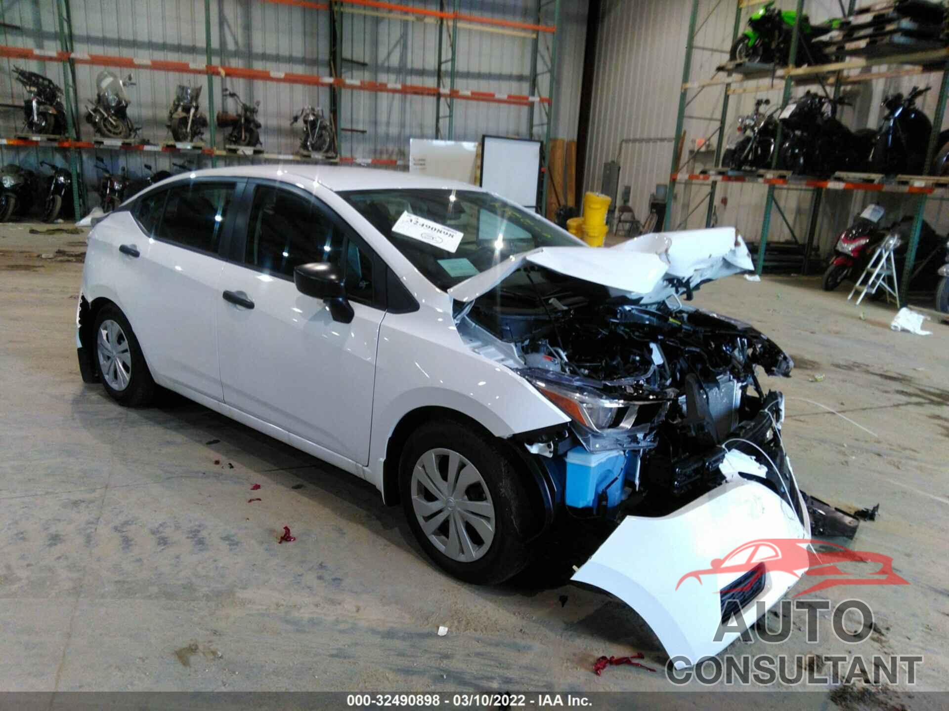 NISSAN VERSA 2022 - 3N1CN8DV7NL822214