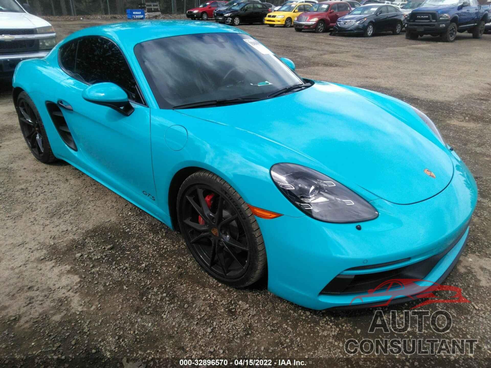 PORSCHE 718 CAYMAN 2018 - WP0AB2A80JS278546