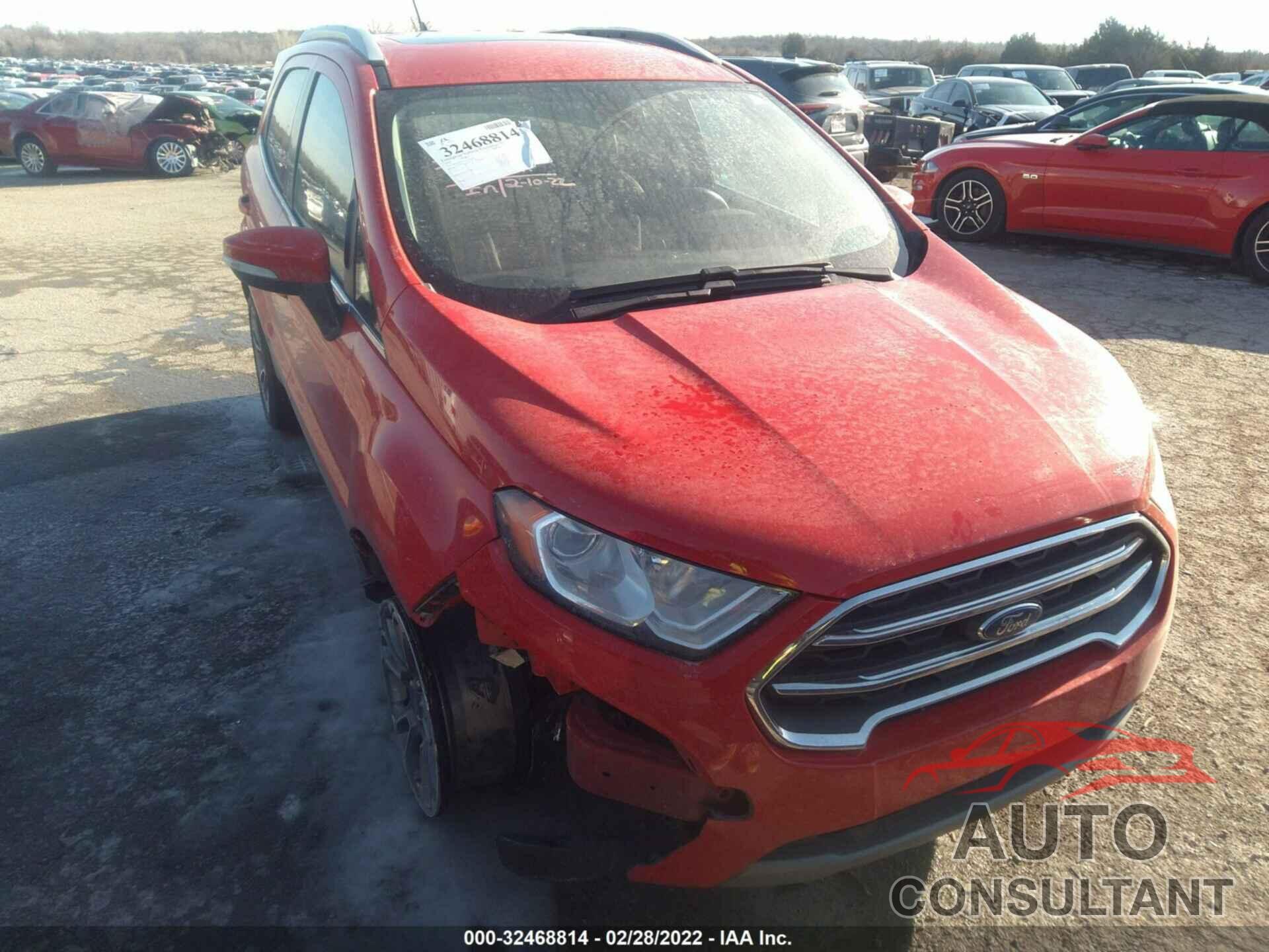 FORD ECOSPORT 2020 - MAJ3S2KE1LC319105