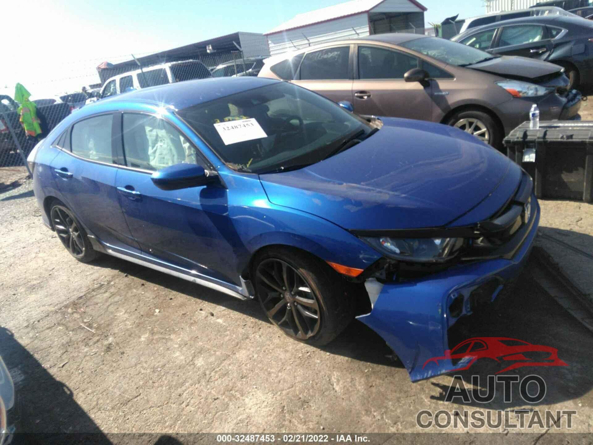 HONDA CIVIC HATCHBACK 2020 - SHHFK7H48LU213657