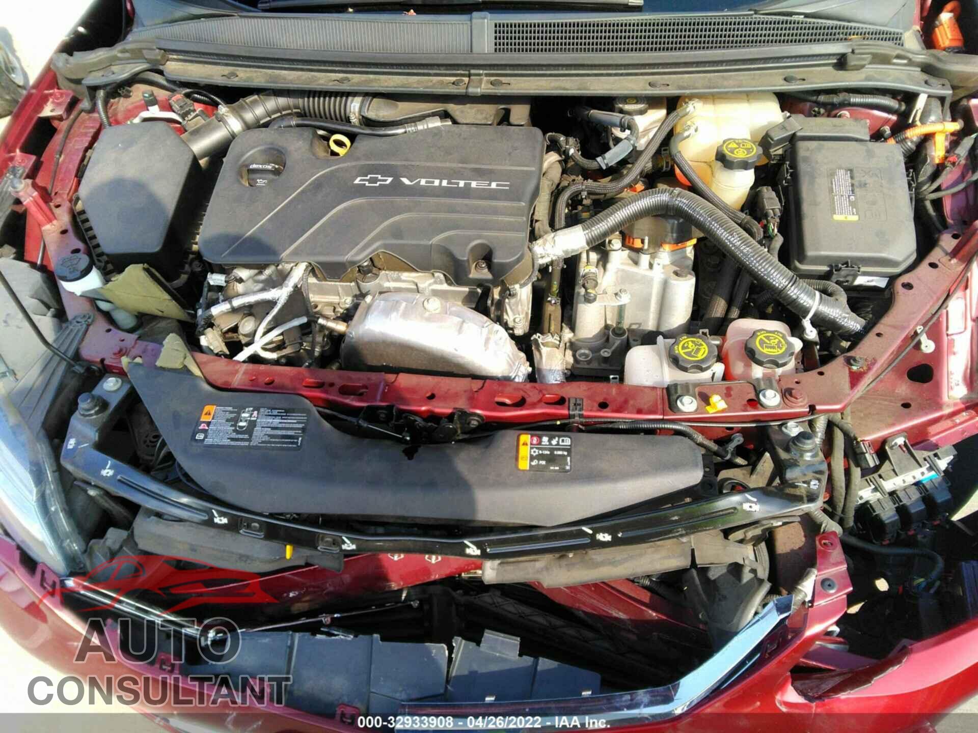 CHEVROLET VOLT 2016 - 1G1RD6S52GU123723